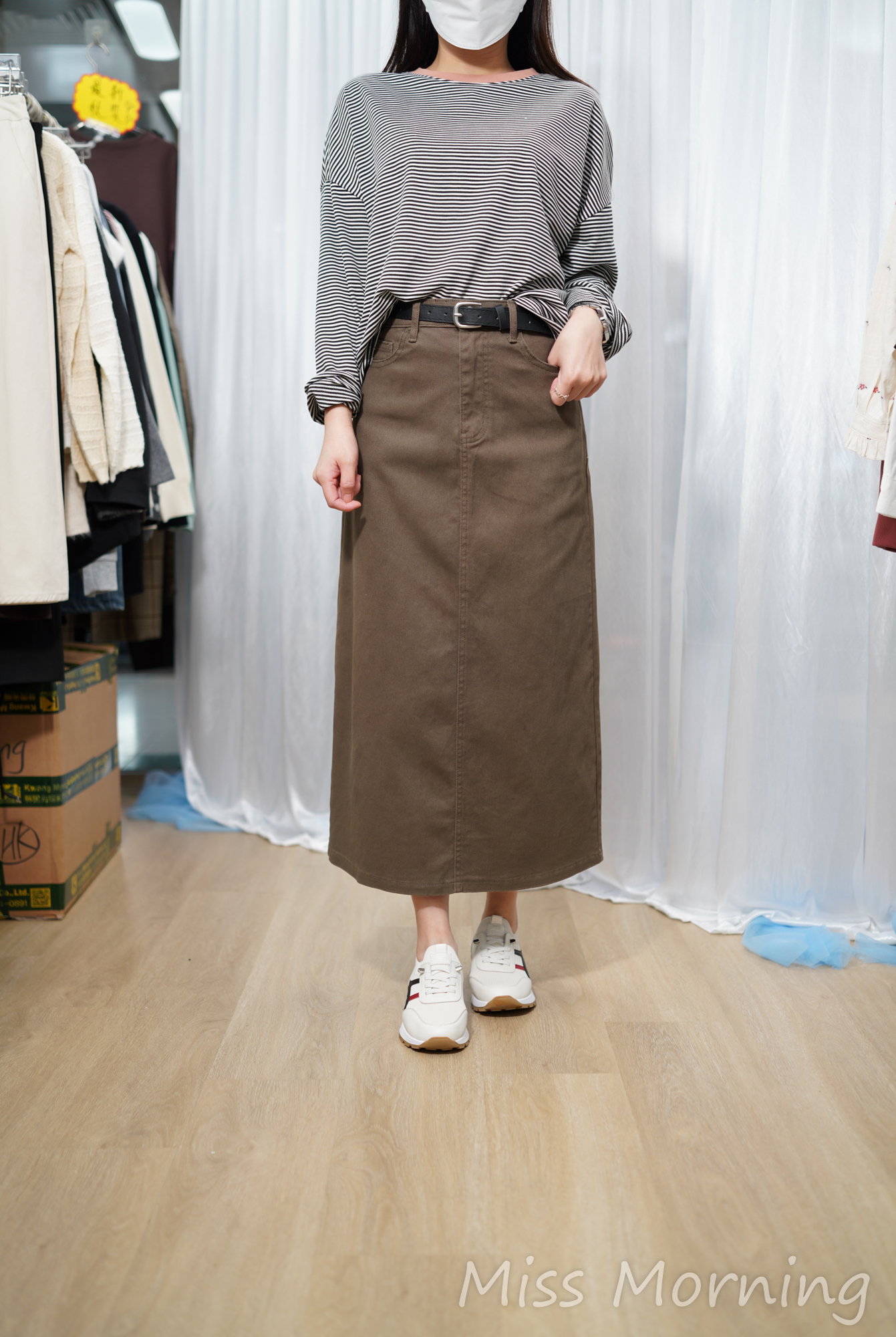 修身不貼身顯瘦靚cut裙(34035)