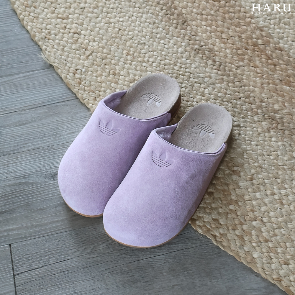 adidas Originals Adimule 麂皮 穆勒半拖鞋 防磨 懶人鞋 毛絨勃肯鞋 穆勒鞋 軟木底  JP8731 JP8732