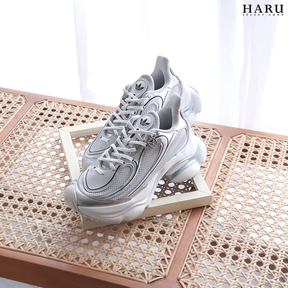 宋雨琦同款 adidas ORIGINALS OZVENUZ W 老爹鞋增高鞋 巴黎世家平替 白銀 黑香檳金 BALENCIAGA KI0557 KI0583 JS2468