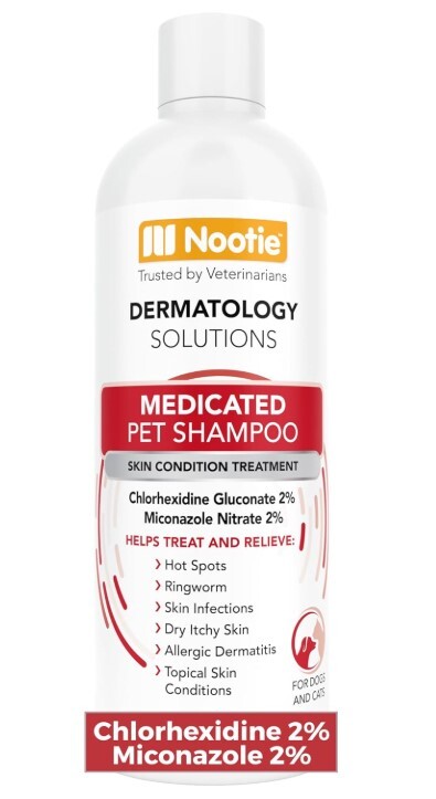 美國Nootie Dermatology 獸醫配方 抗真菌/抗菌 洗毛水 8oz