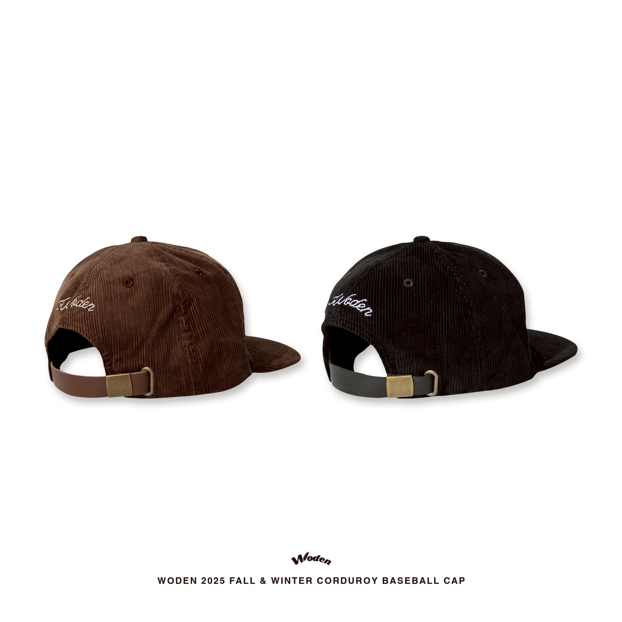 WODEN 2025 Fall & Winter 002 Corduroy Baseball Cap