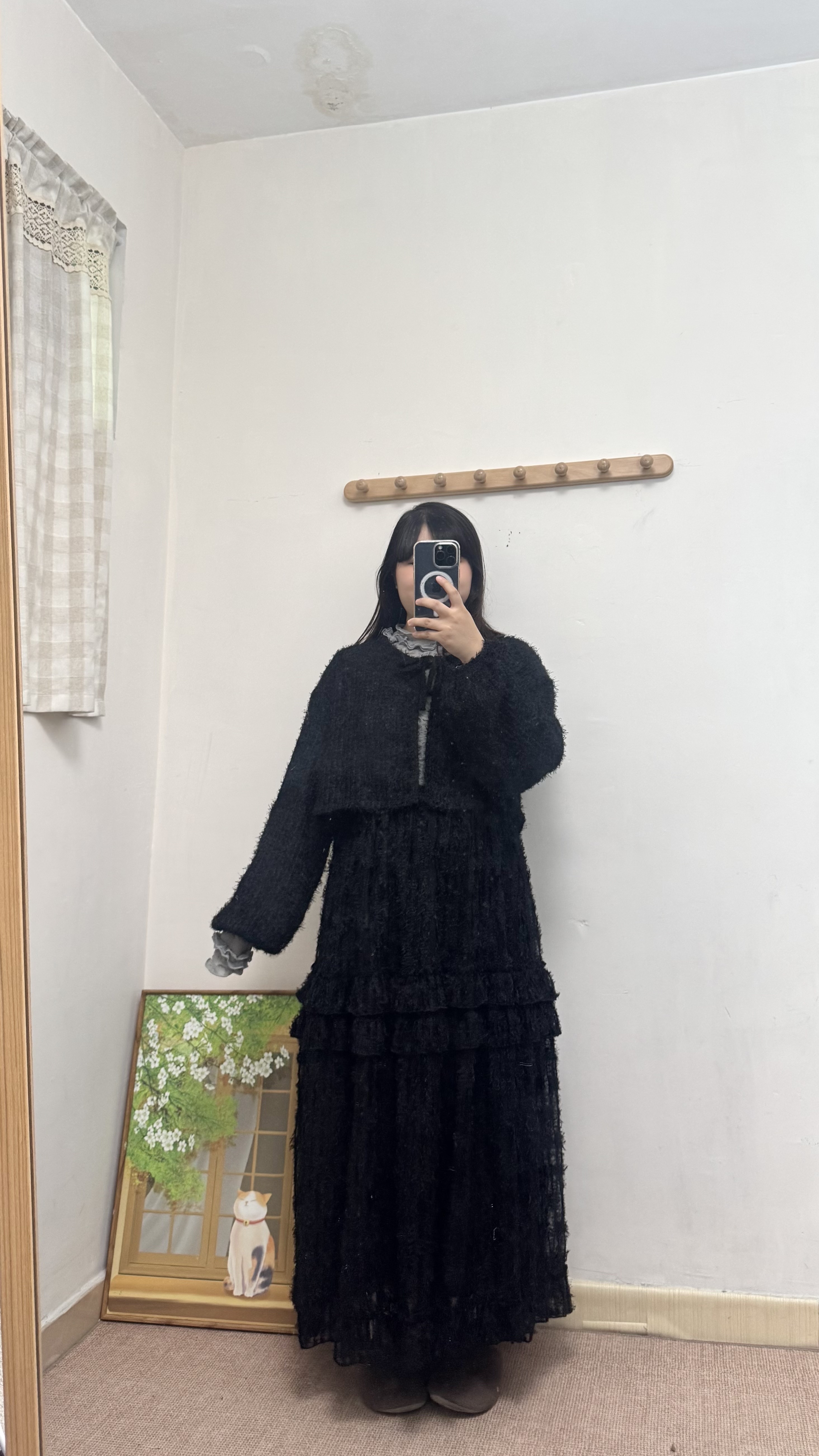 短身飛飛毛外套