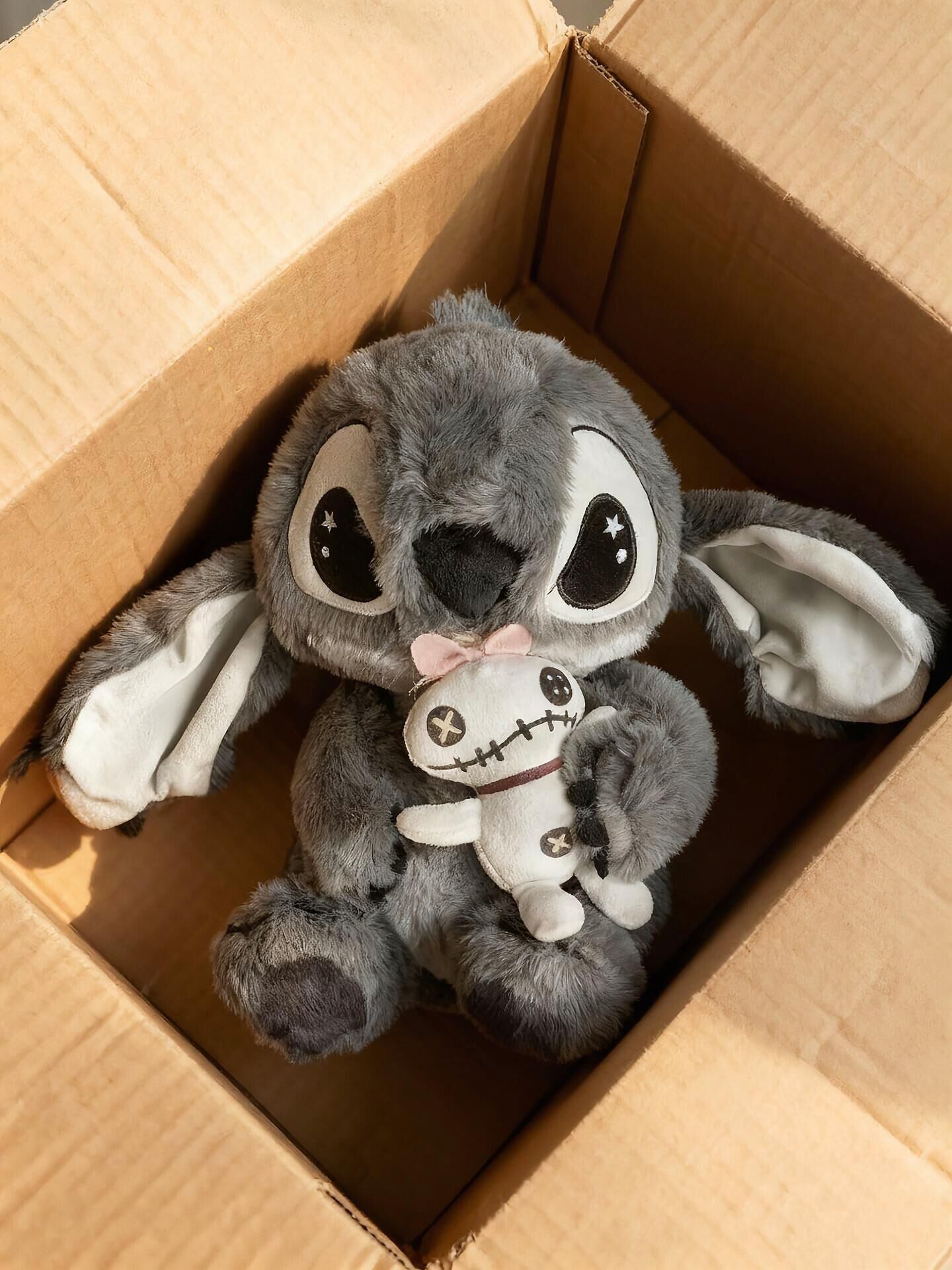 「預購」史迪奇Stitch 地區限定 絨毛玩偶 黑灰史迪奇 30cm