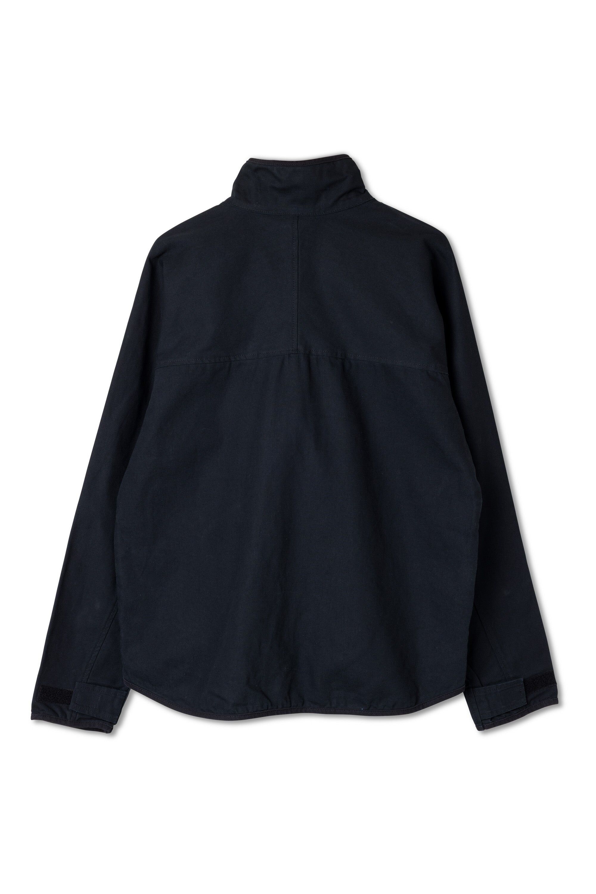 KAVU #美國製造 L/S FZ Throwshirt ( #396 #Jet Black )