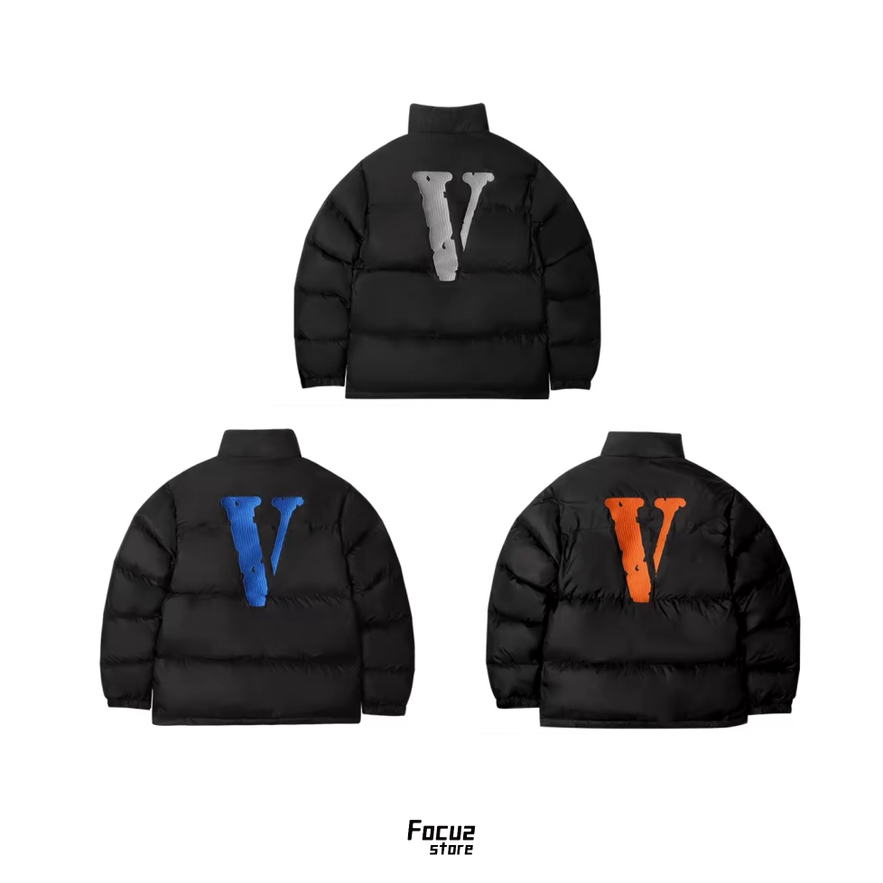 【Focus Store】預購 VLONE Big Logo Puffer Jacket 刺繡羽絨外套 三色