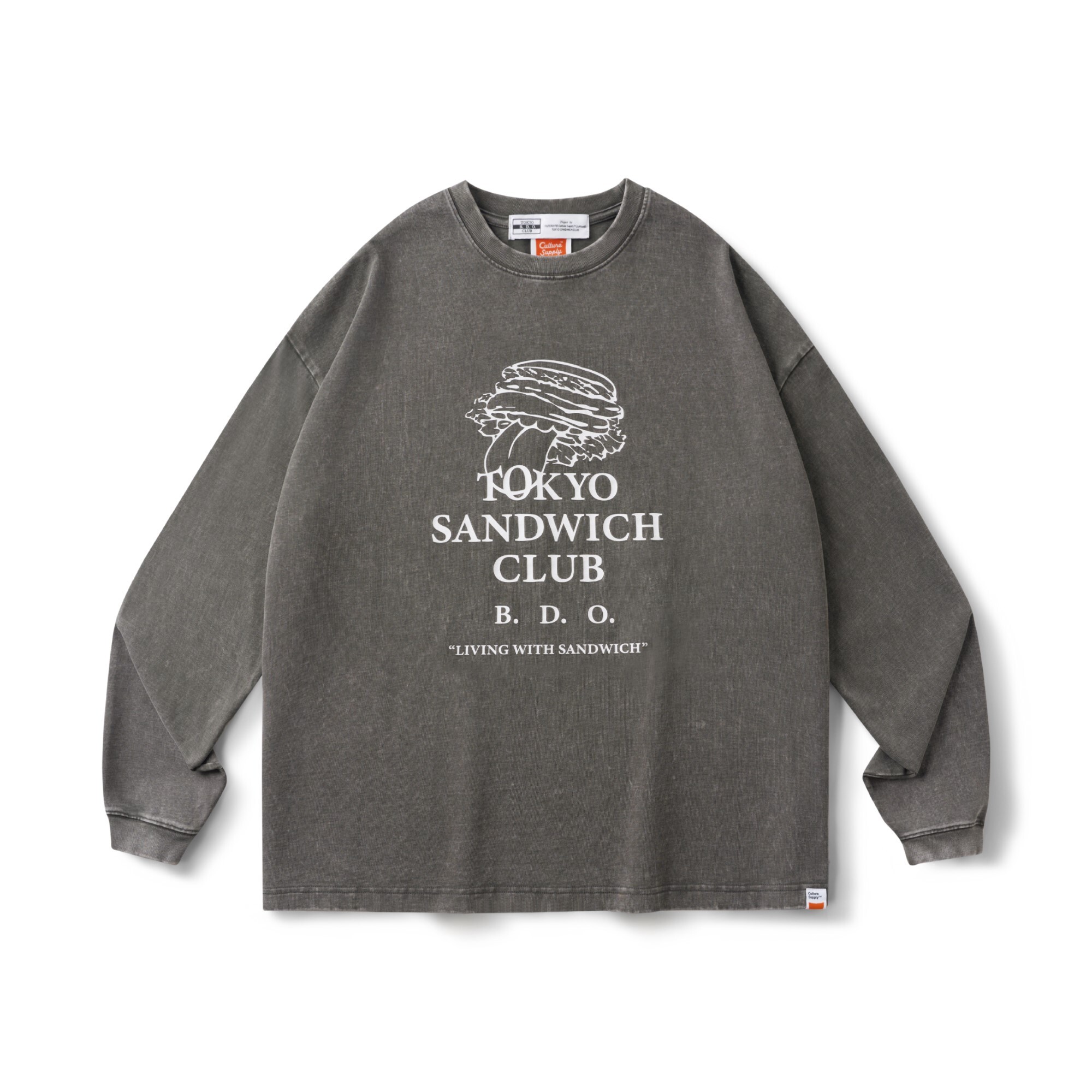 【現貨】FILTER017® Culture Supply™ TOKYO SANDWICH CLUB B.D.O. SERIES TSC Submarine Sandwich Long Sleeves Tee 潛艇三明治厚磅⻑T