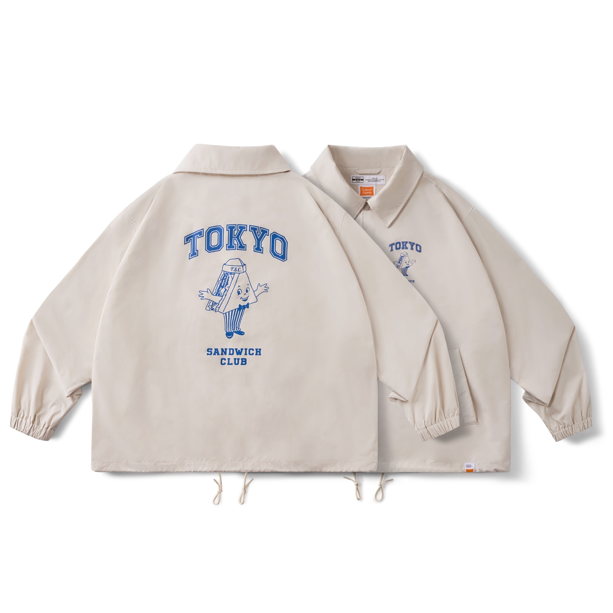 【現貨】FILTER017® Culture Supply™ TOKYO SANDWICH CLUB B.D.O. SERIES TSC Boy Coach Jacket 三明治吉祥物教練外套