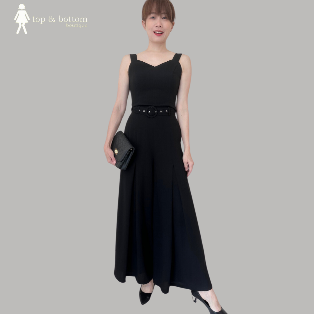 CHIFFON WIDE LEG LONG PANT