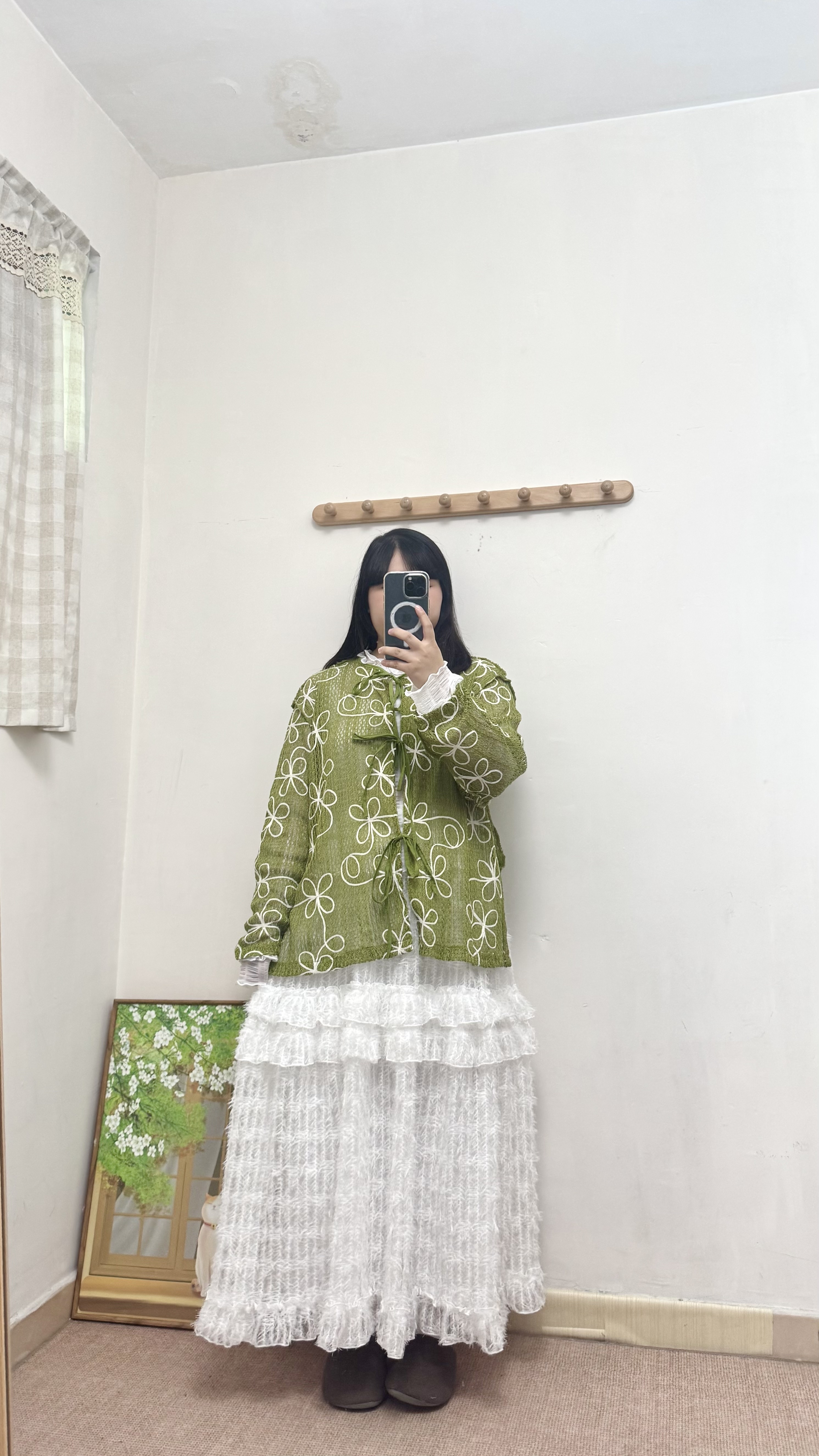 靚～花花網面外套