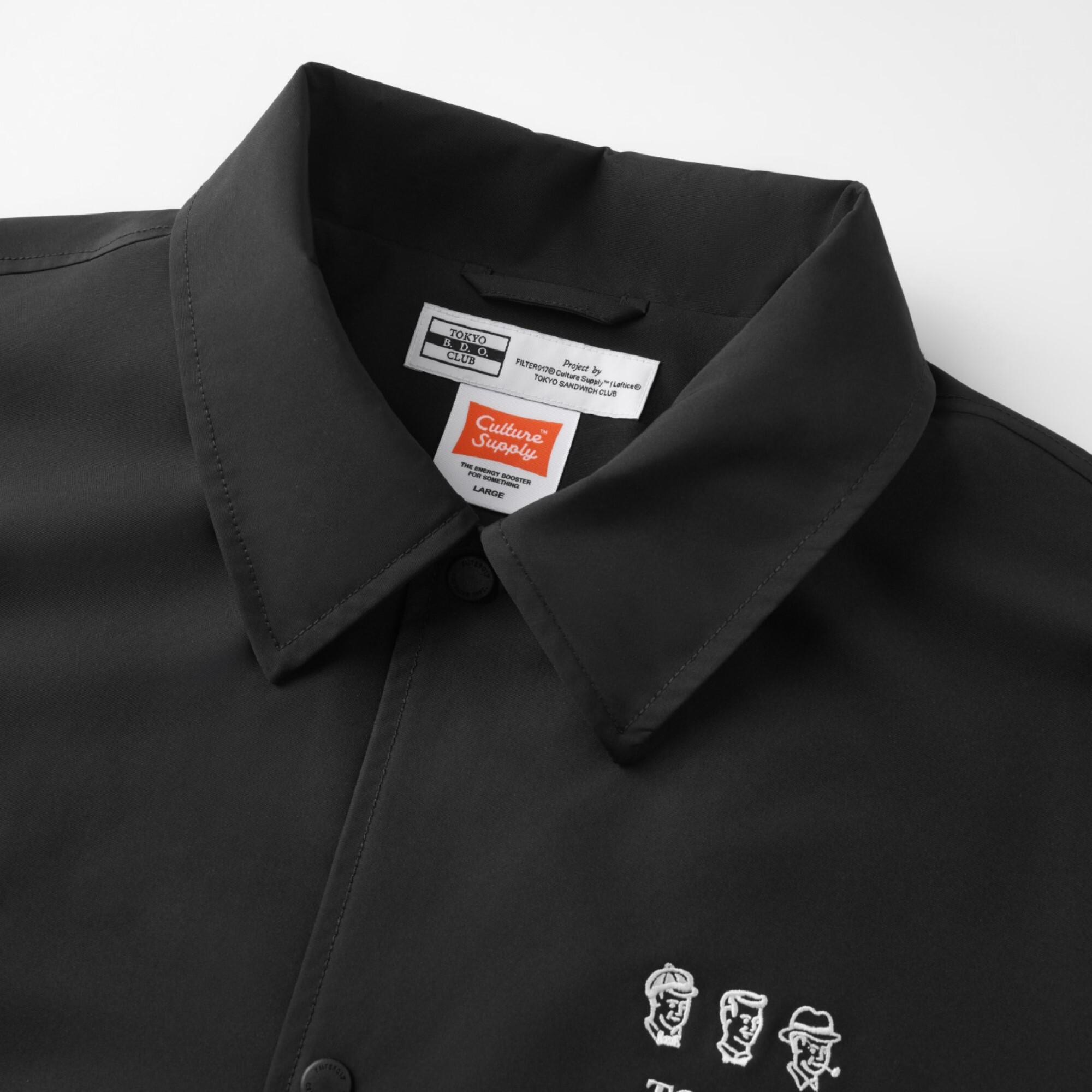 【現貨】FILTER017® Culture Supply™ TOKYO SANDWICH CLUB B.D.O. SERIES Submarine Sandwich Coach Jacket 潛艇三明治教練外套