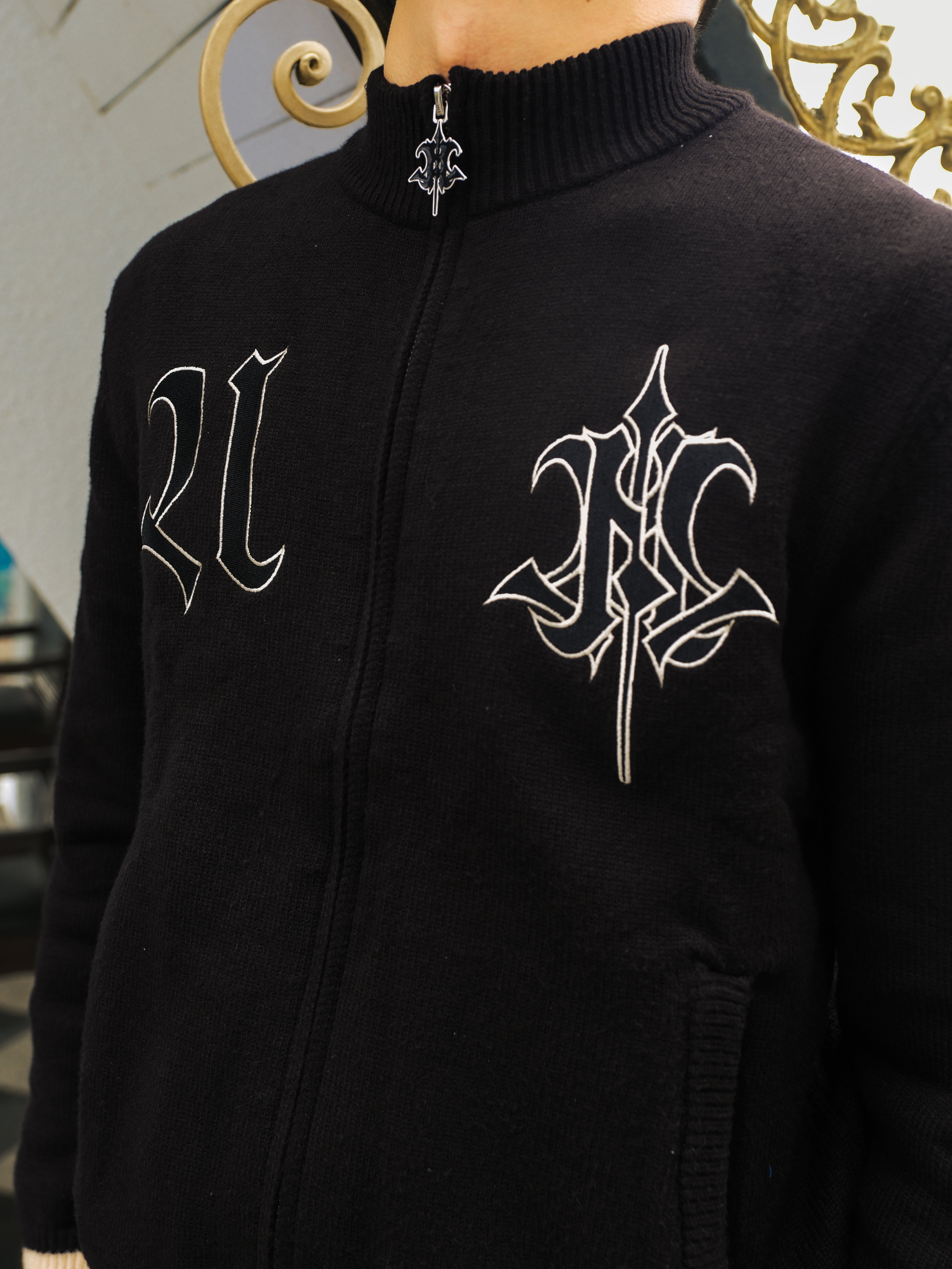 ATONE 25FW KNITTED JACKET