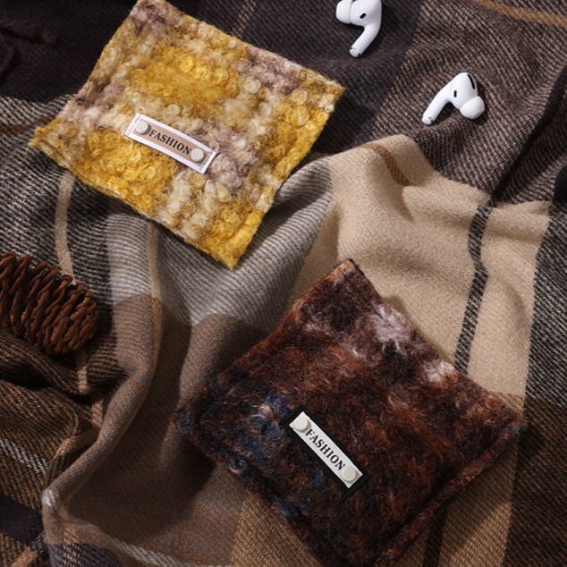 《6334》復古毛呢香包車用香薰衣物香氛