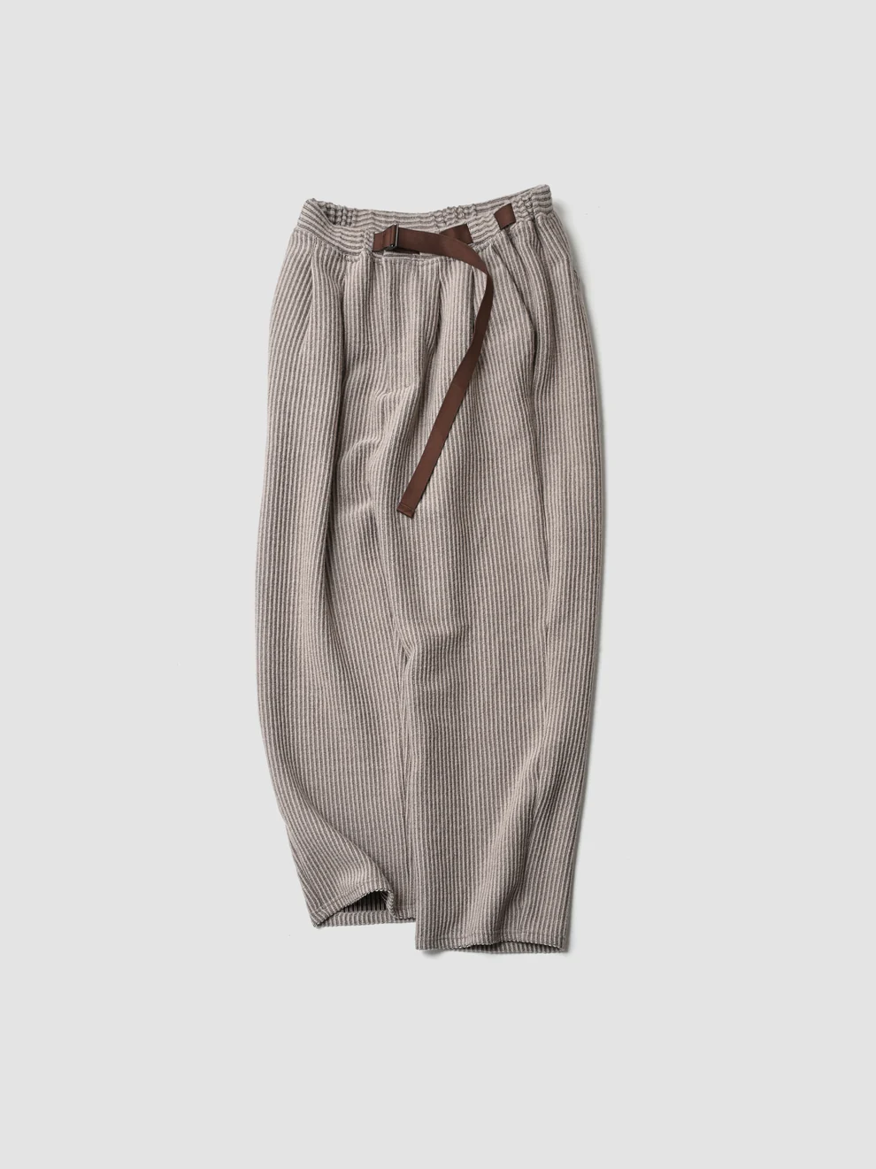 HABIT SELECT - ANCELLM - WOOLCORD BELTLESS SLACKS