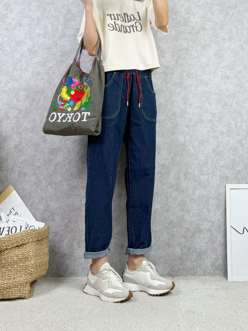 自在版型的魔法｜穿出舒適好比例哈倫褲