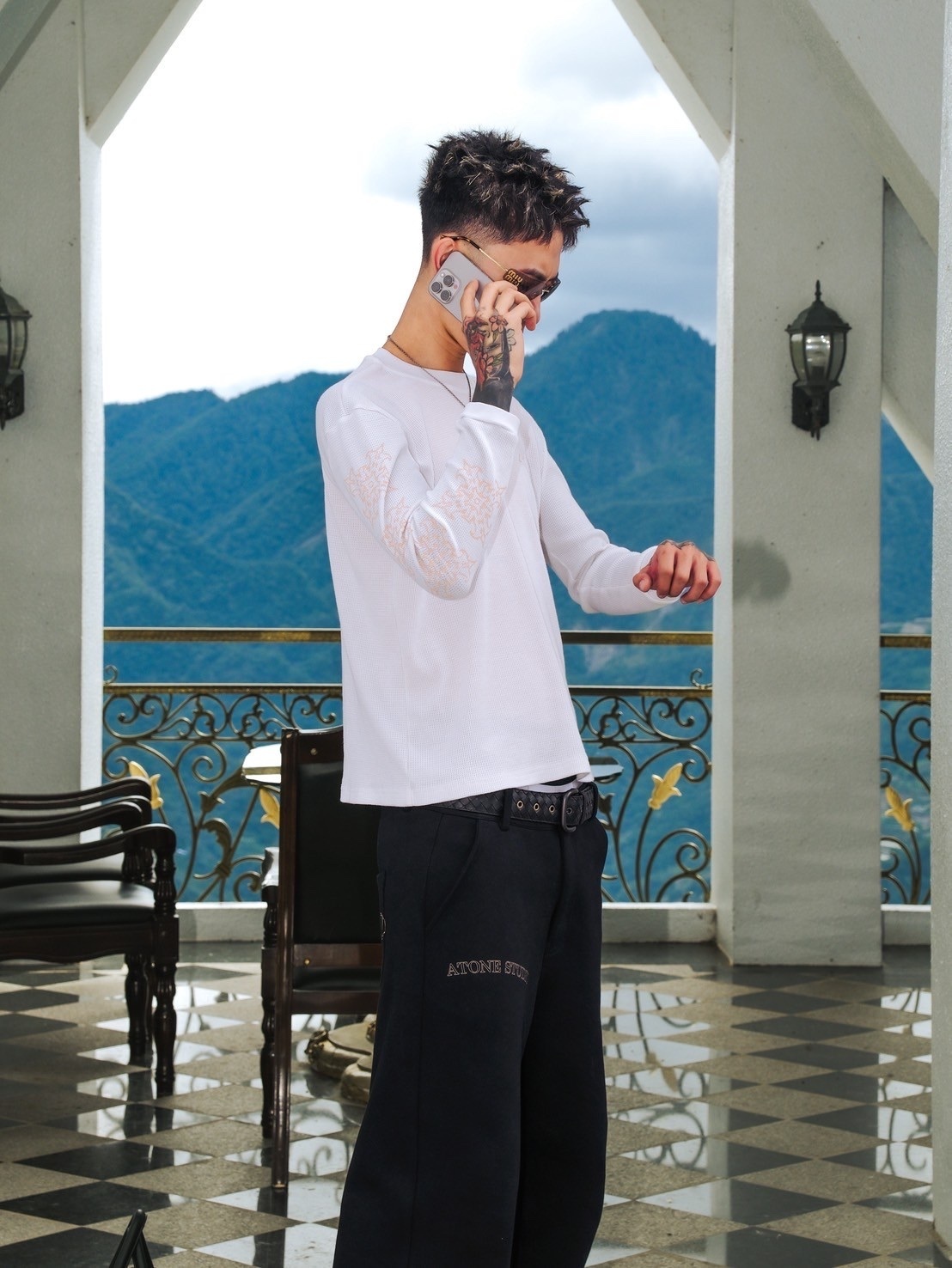 ATONE WAFFLE LONGSLEEVE