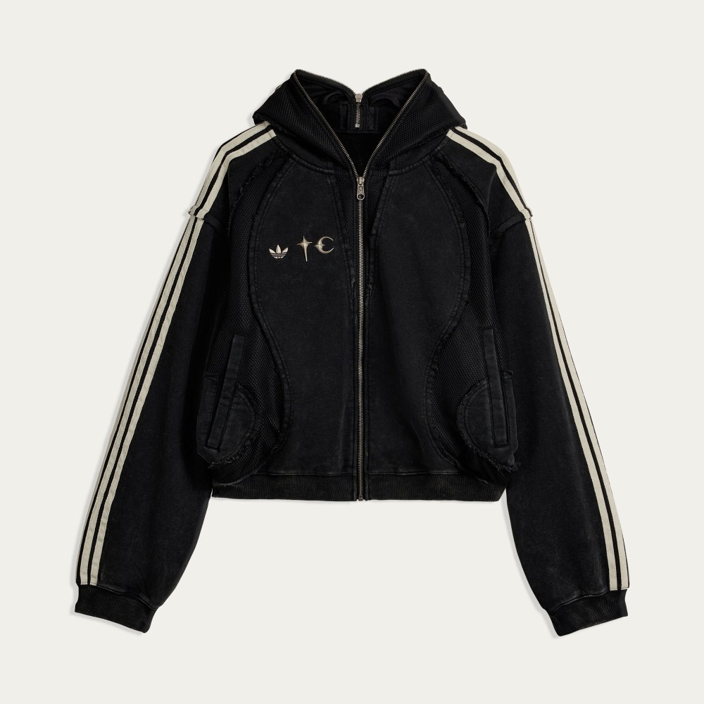 『代購商品』2025AW adidas Originals x Thug Club Teamgeist Hooded Zip Up 聯名 三線 連帽外套 現貨 KC2209