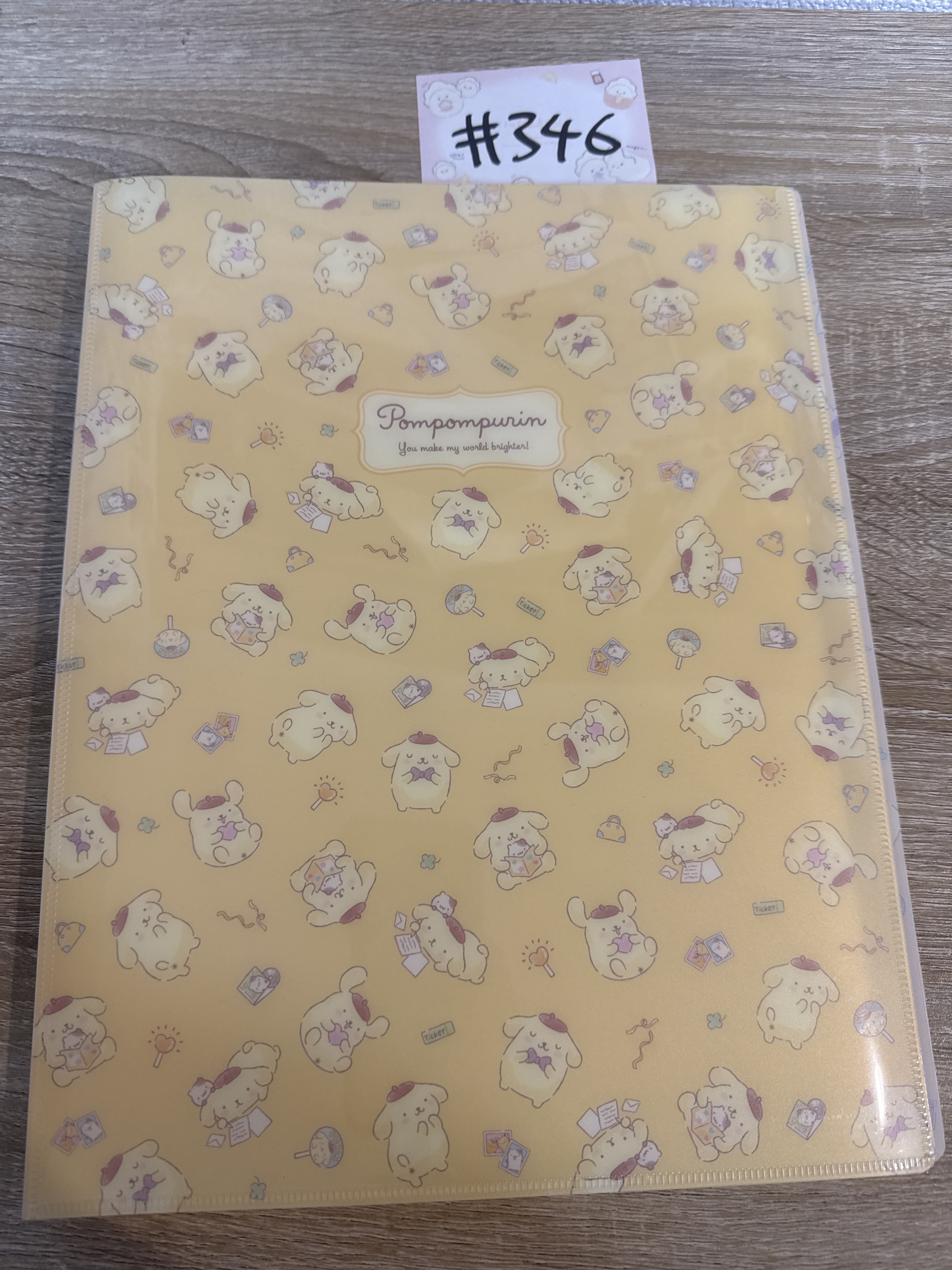 Sanrio 布甸狗 收納冊#346