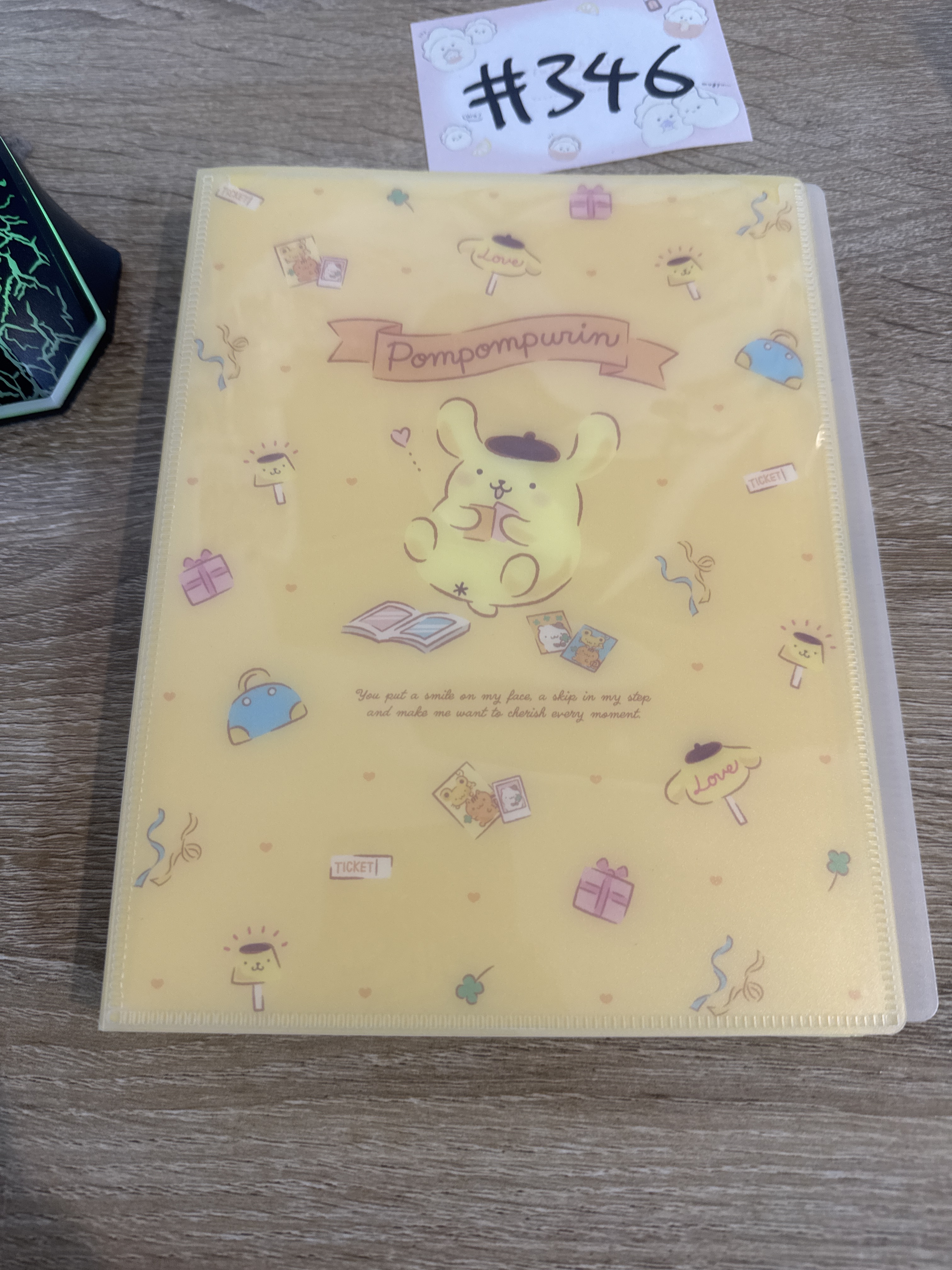 Sanrio 布甸狗 收納冊#346