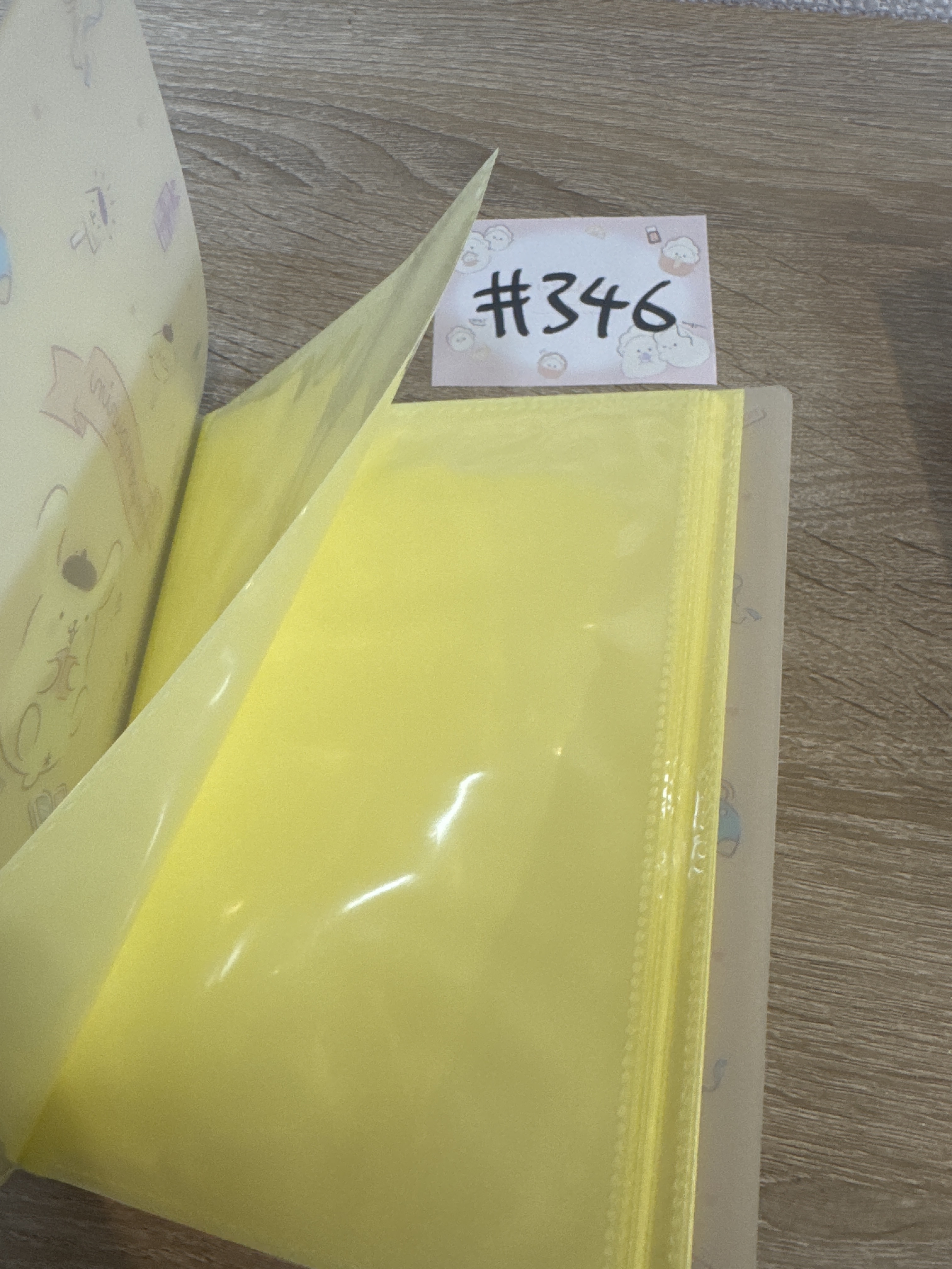 Sanrio 布甸狗 收納冊#346