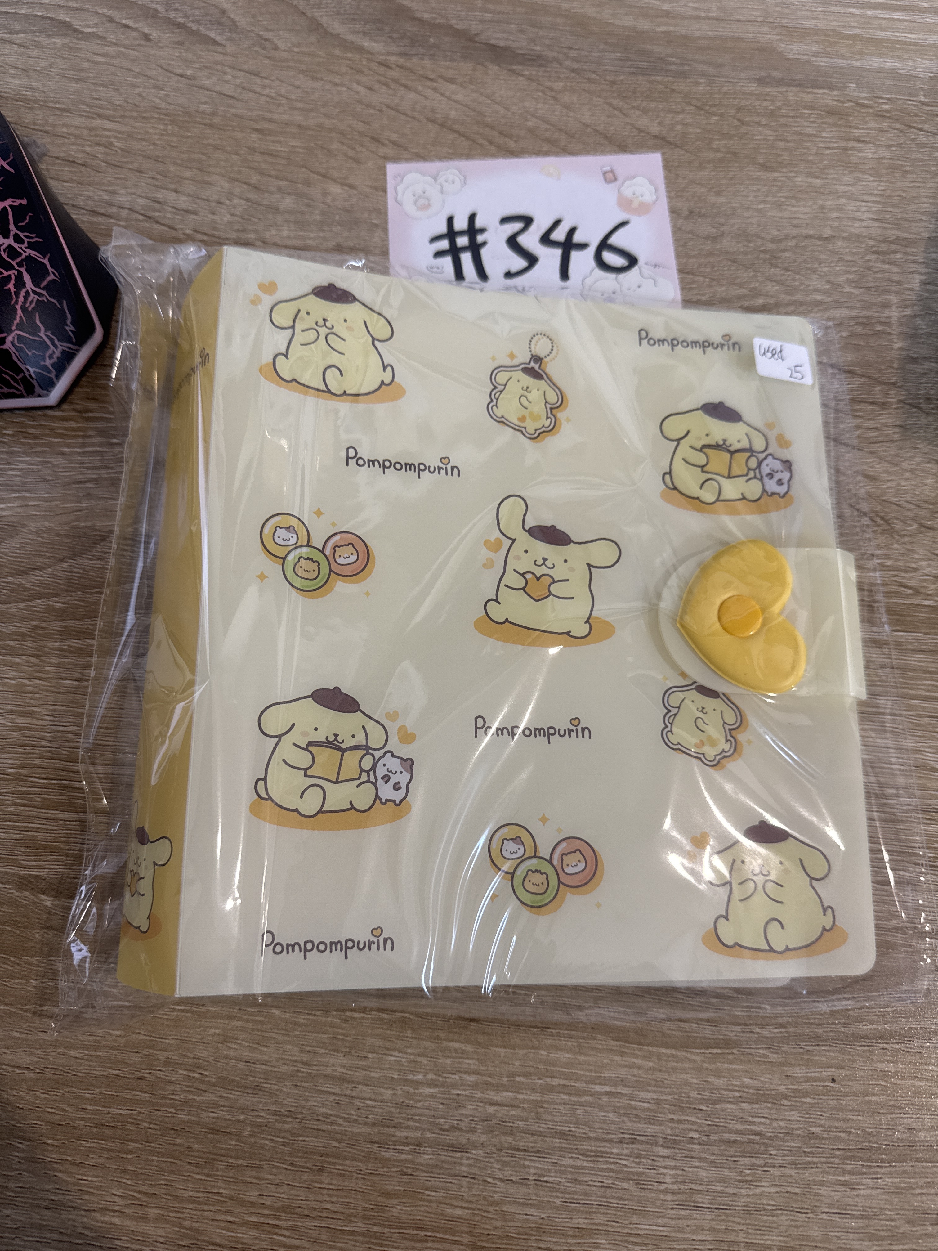 Sanrio 布甸狗 收納冊 USED#346