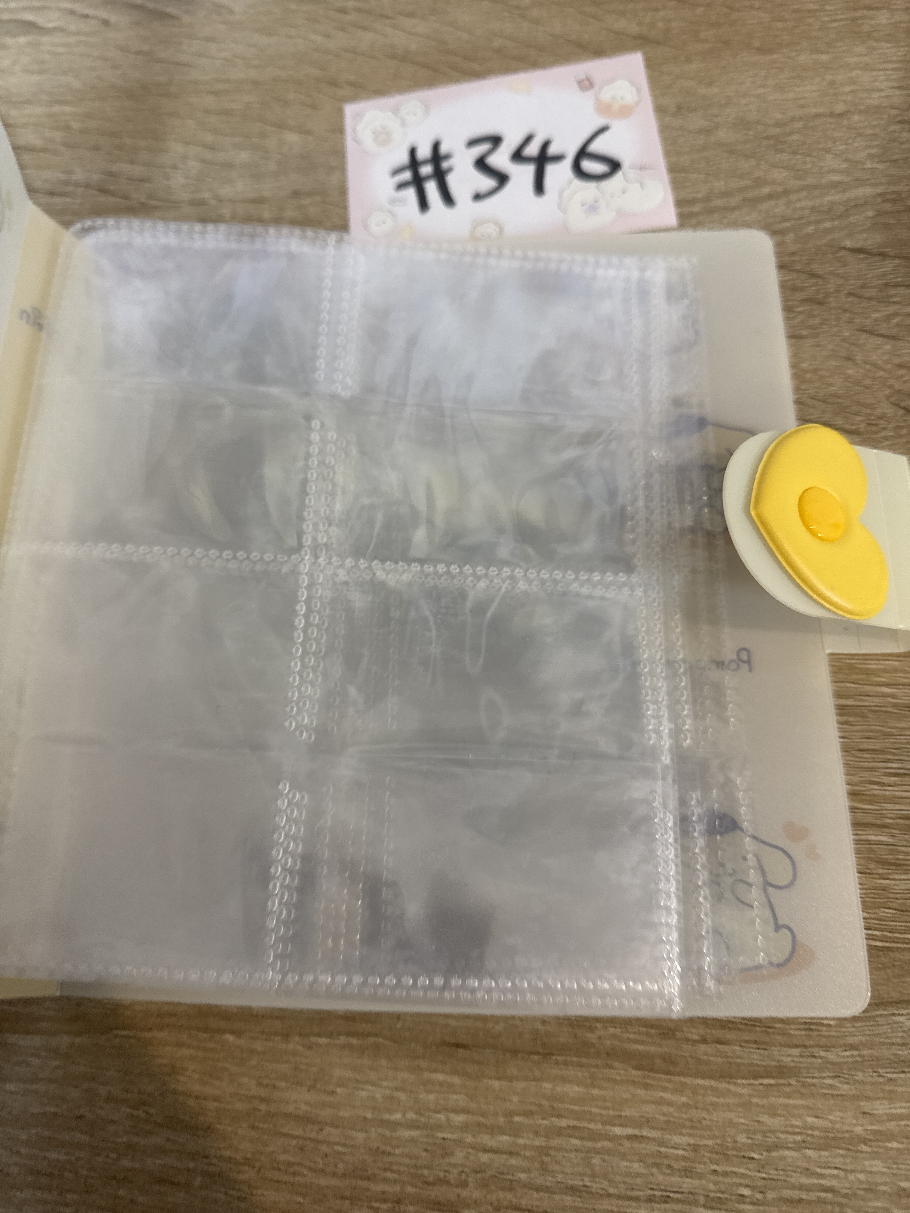 Sanrio 布甸狗 收納冊 USED#346