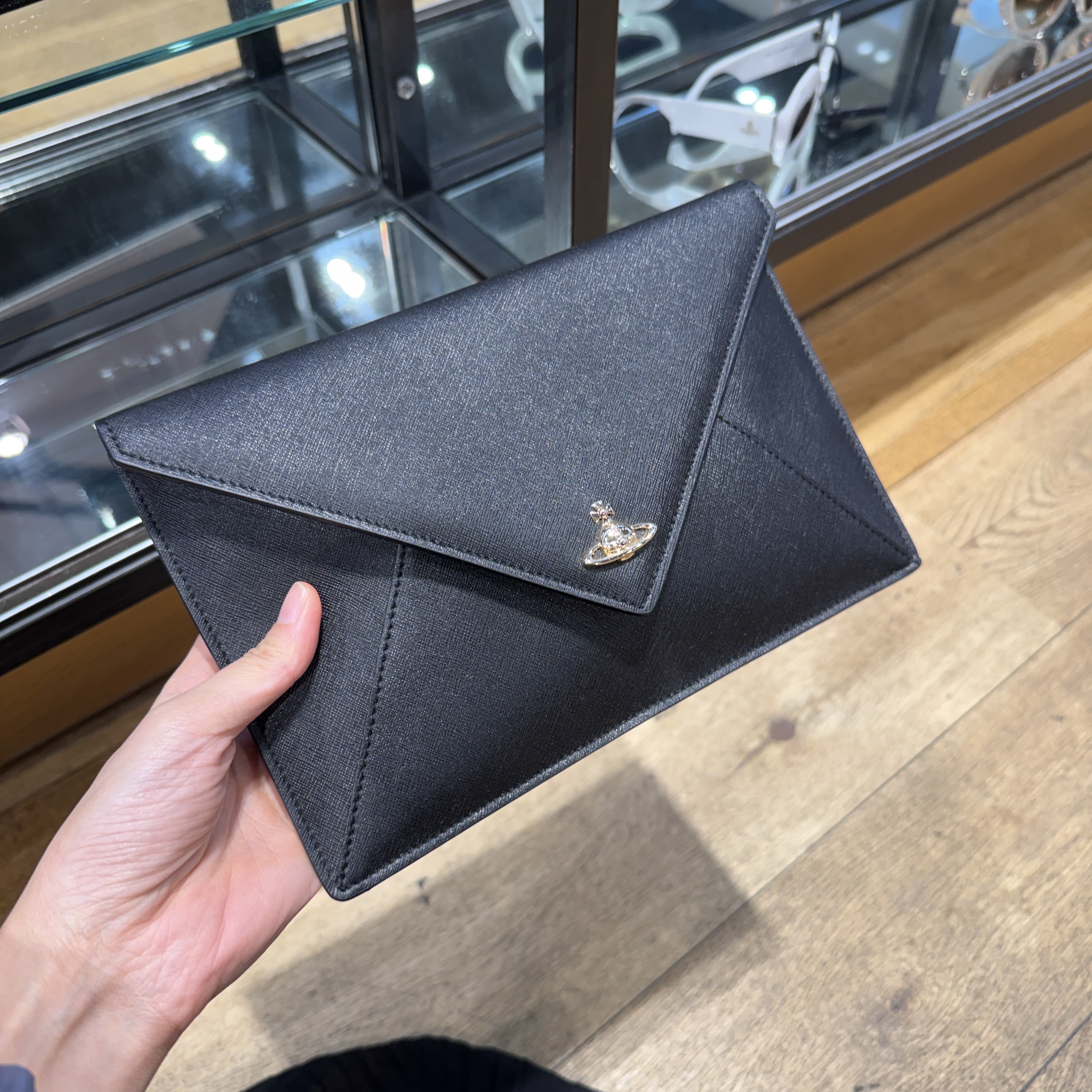 Vivienne Westwood Envelope Clutch black