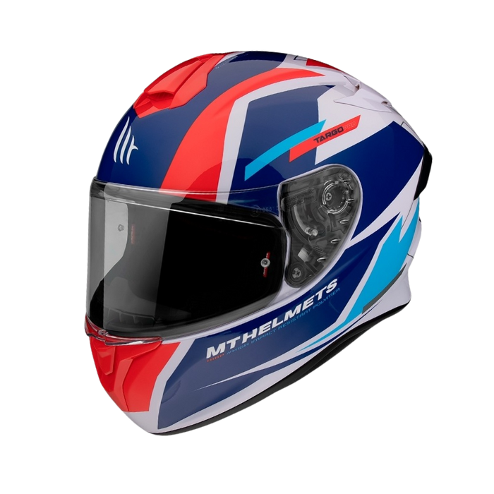 MT HELMETS TARGO PRO SOUND D15 GLOSS PEARL RED 亮面