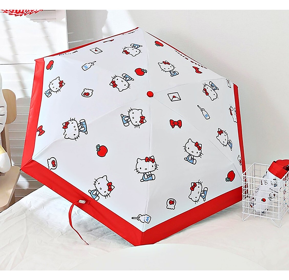 HELLO KITTY 防曬縮骨遮| 雨傘