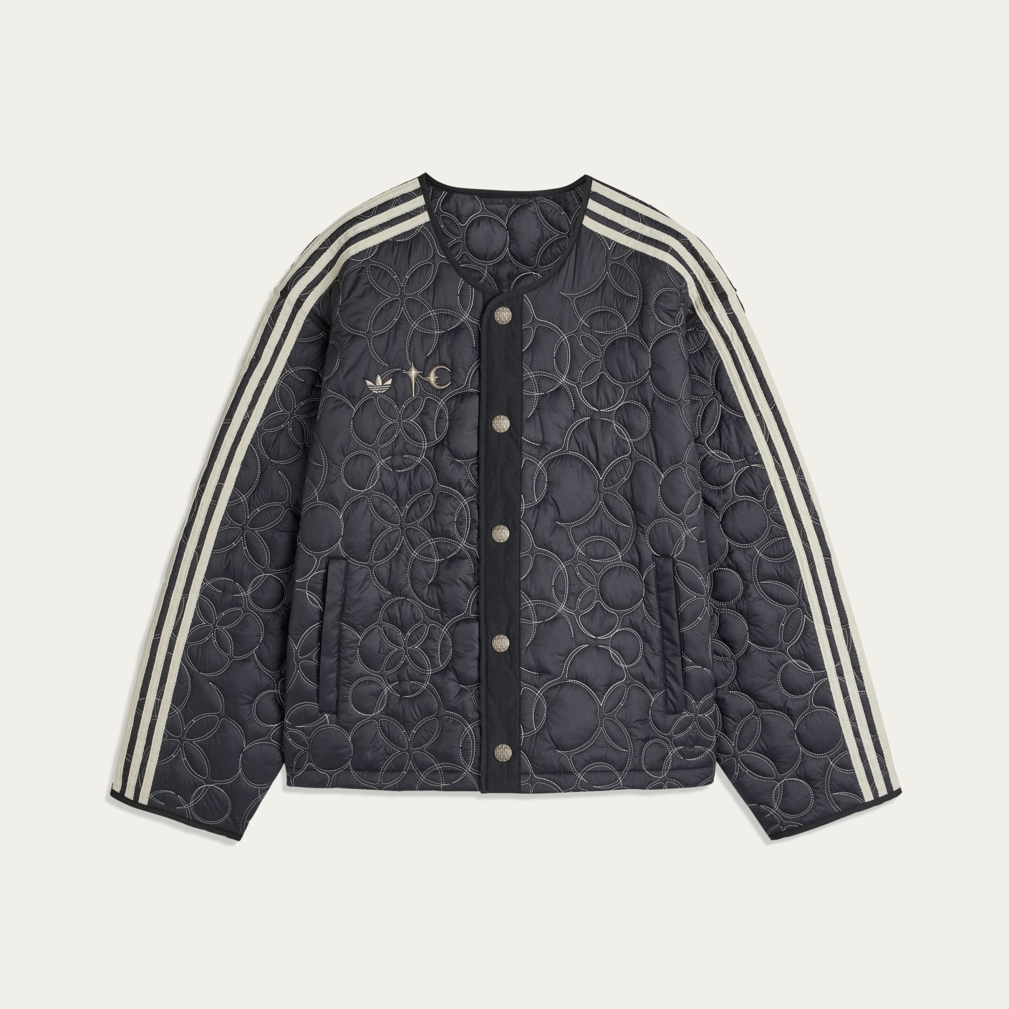 2025AW adidas Originals x Thug Club TC PADDED JKT 聯名 無領 刺繡 外套 現貨 KC2231