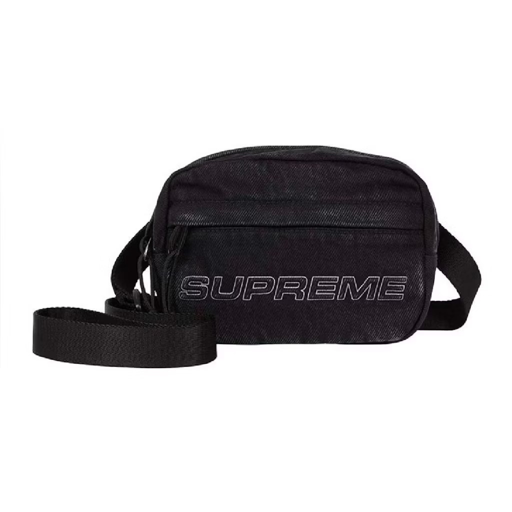 <連線代購商品> 2025AW SUPREME Mini Shoulder Bag 水洗丹寧 樹紋 4色 迷你側背包