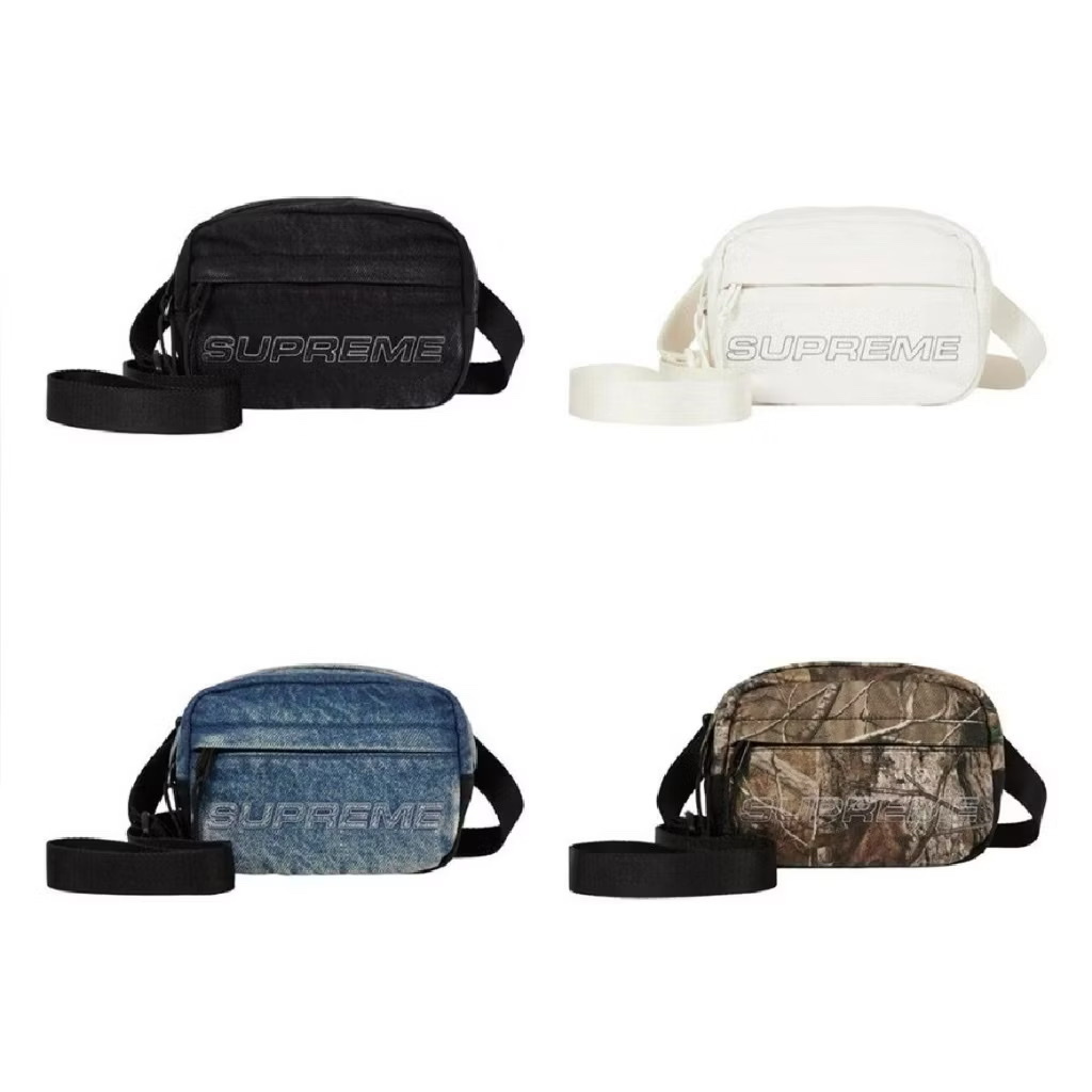 <連線代購商品> 2025AW SUPREME Mini Shoulder Bag 水洗丹寧 樹紋 4色 迷你側背包
