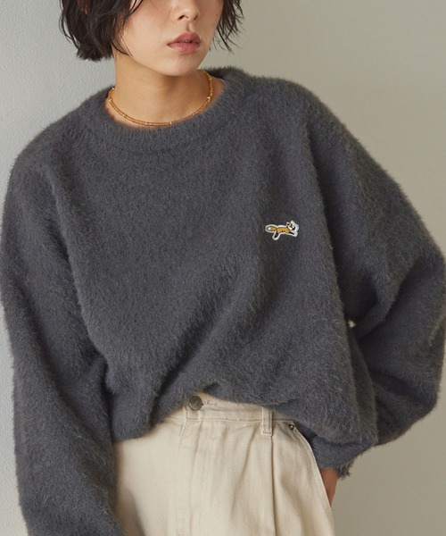 <快速出貨> PENNEYS  THE FOX 刺繡小狐狸毛毛針織 六色