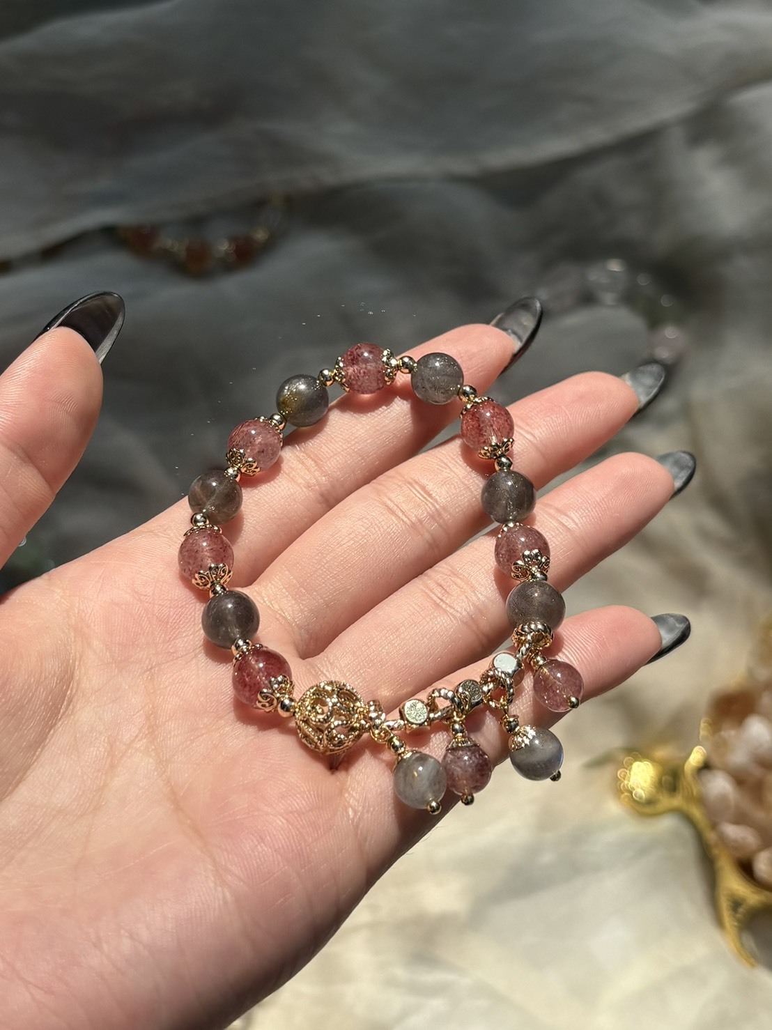 璃心悅然｜草莓超七 × 灰月光 × 如意玲瓏球