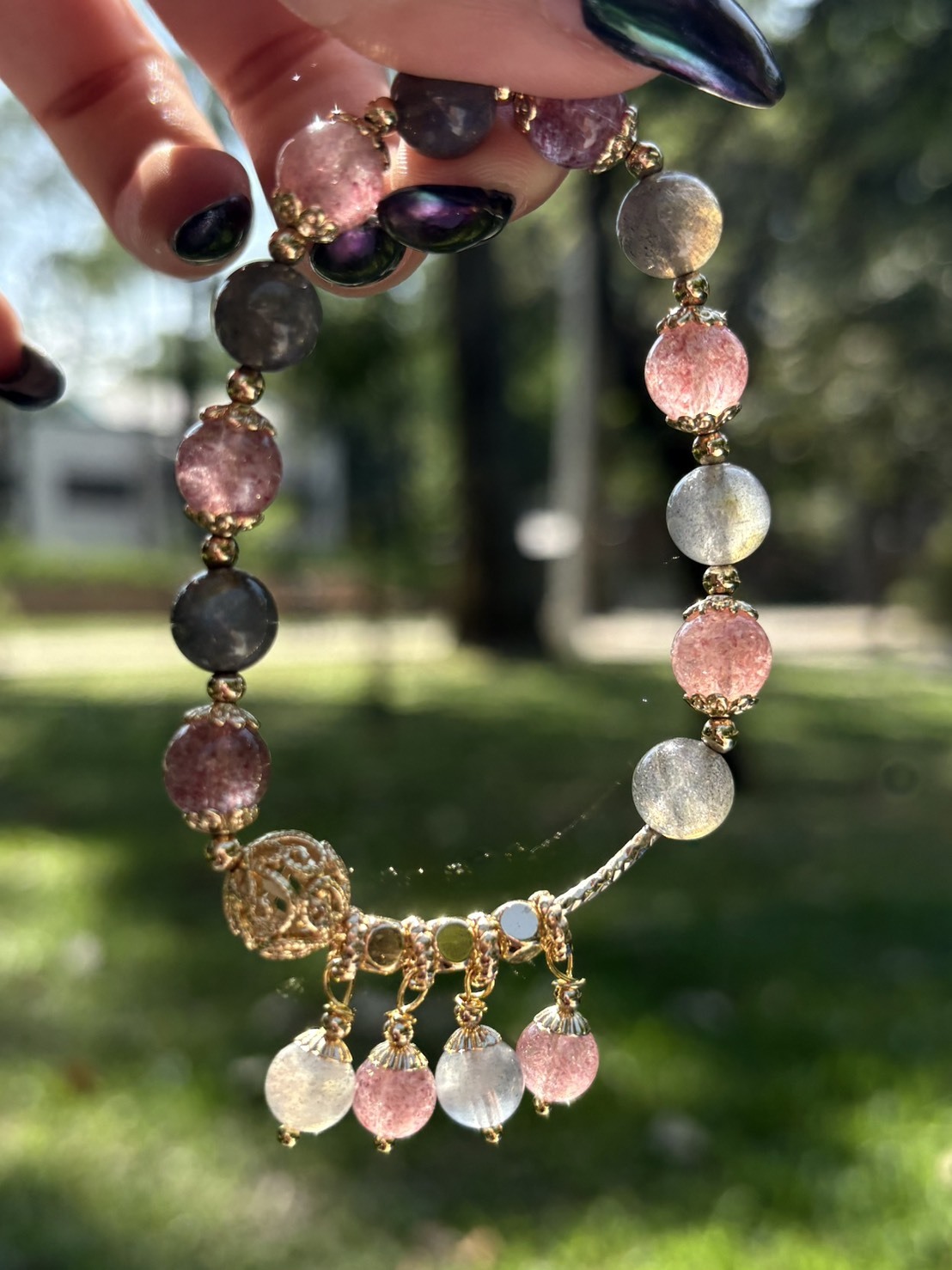 璃心悅然｜草莓超七 × 灰月光 × 如意玲瓏球