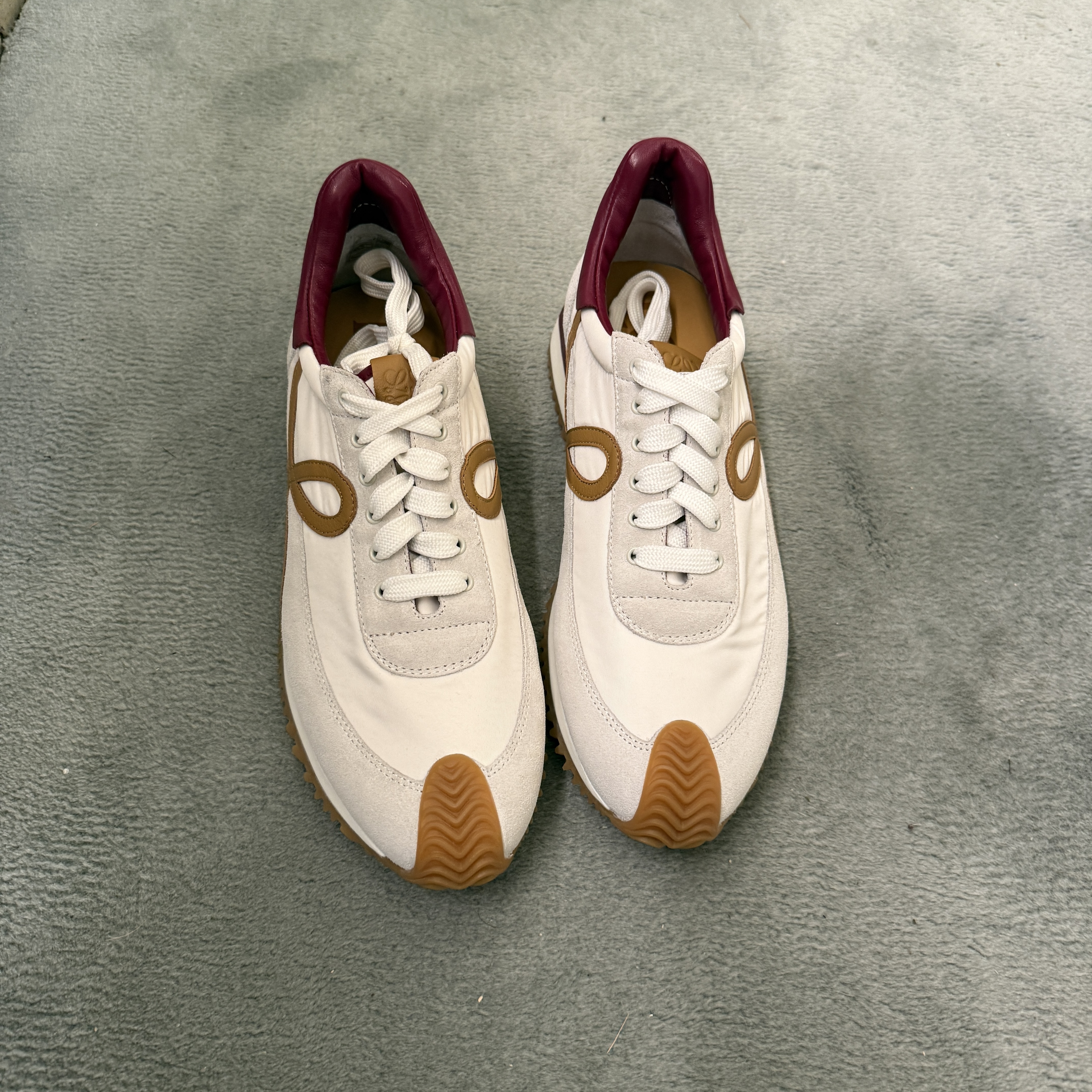 Loewe Flow Runner sneakers white Raspberry