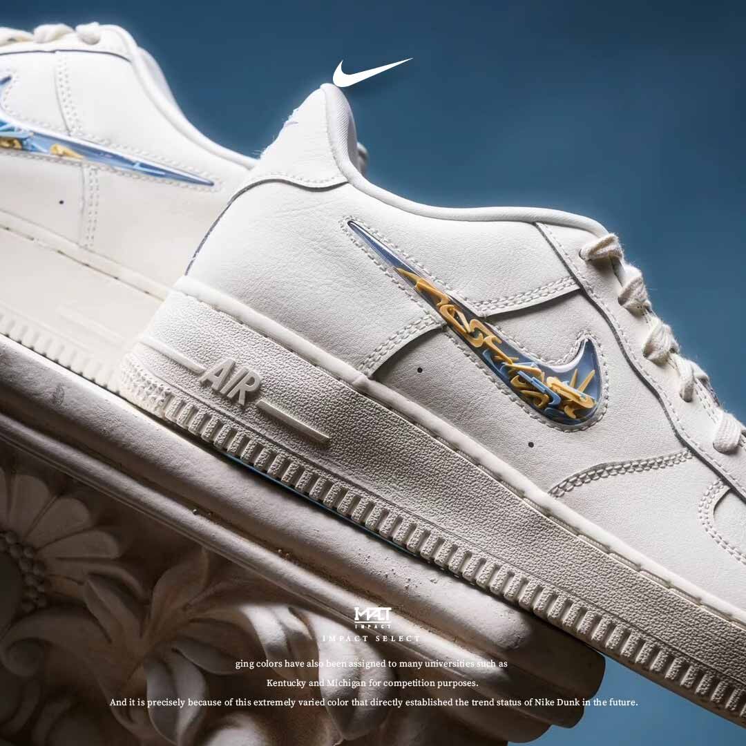 Nike Air Force 1 Lv8 冬日天使 氣泡勾 水晶球 流沙 IM6697-141