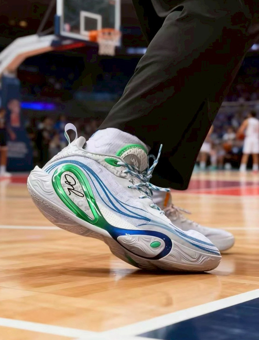 <連線代購商品>男鞋 李寧 LI-NING WADE DLO 1 鴛鴦 耐磨 緩震 支撐 實戰 籃球鞋【ABPV009-12】D'Angelo Russell