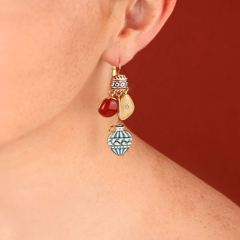 Taratata Antique Earrings - H25-07759-20M