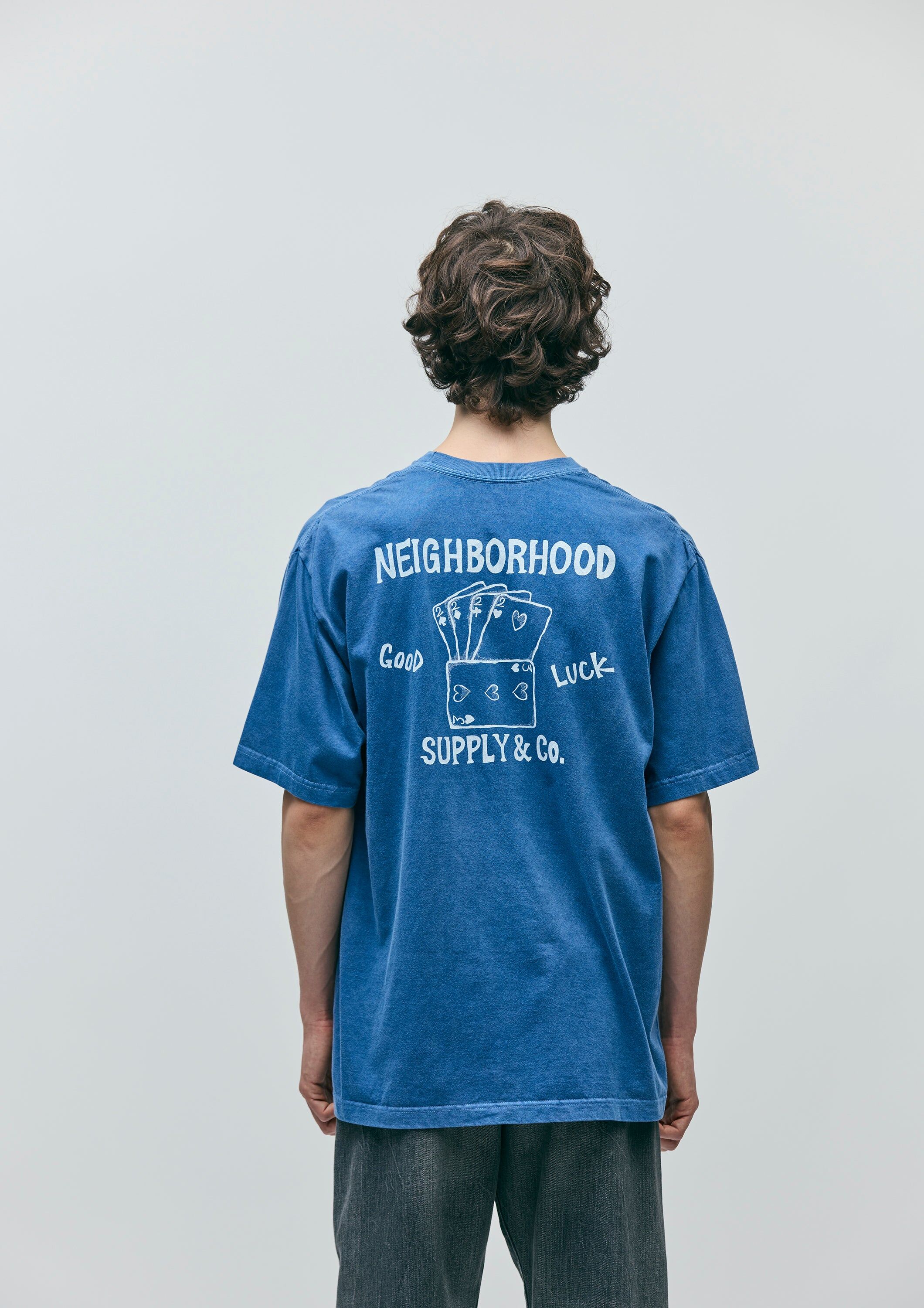 2025AW NEIGHBORHOOD NBHD NH . TEE SS-14 水洗 撲克牌 短T 現貨 252PCNH-ST14