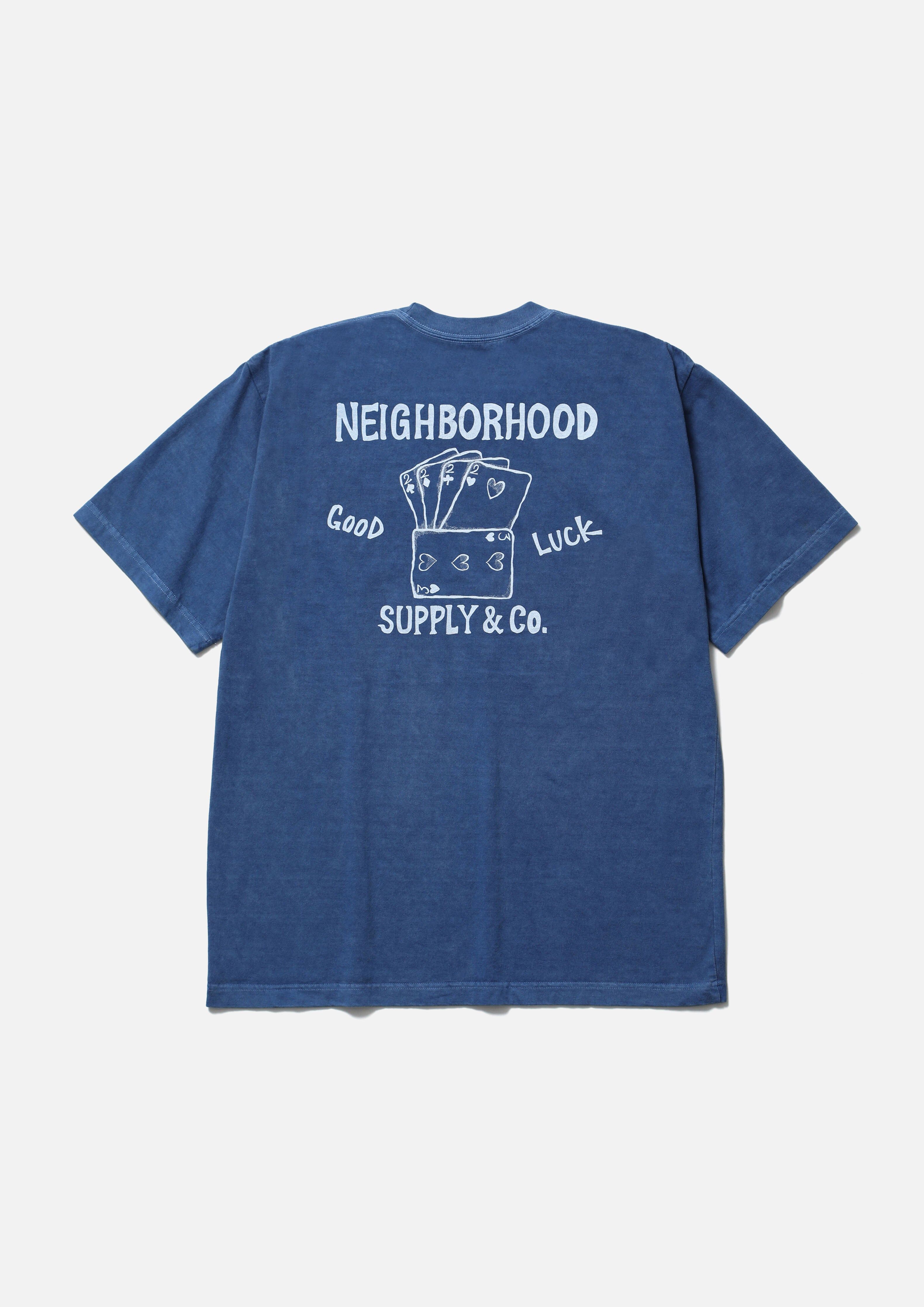 2025AW NEIGHBORHOOD NBHD NH . TEE SS-14 水洗 撲克牌 短T 現貨 252PCNH-ST14