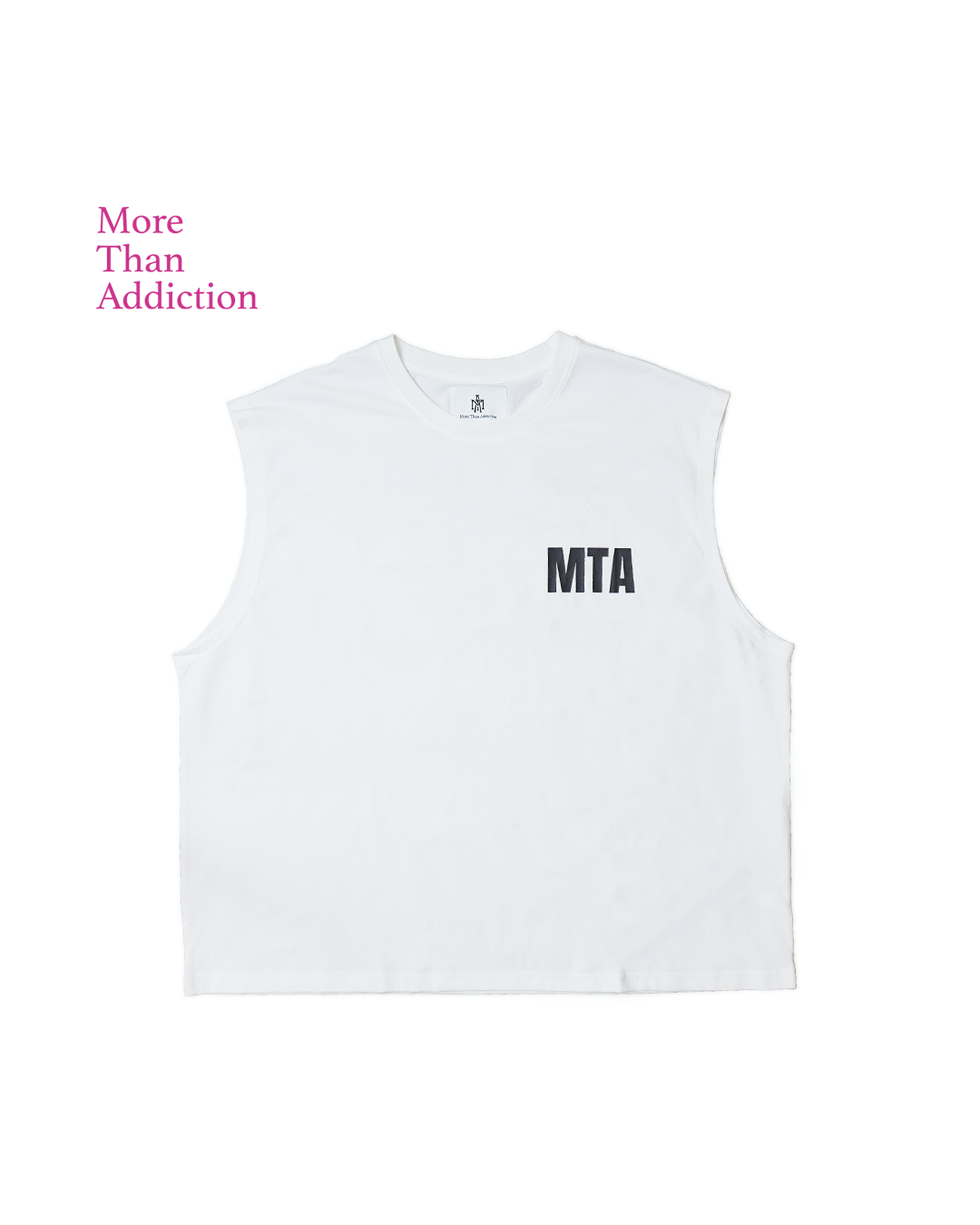 【逢甲 FUZZY】MTA More Than Addiction Basic Logo Vest MT25T002