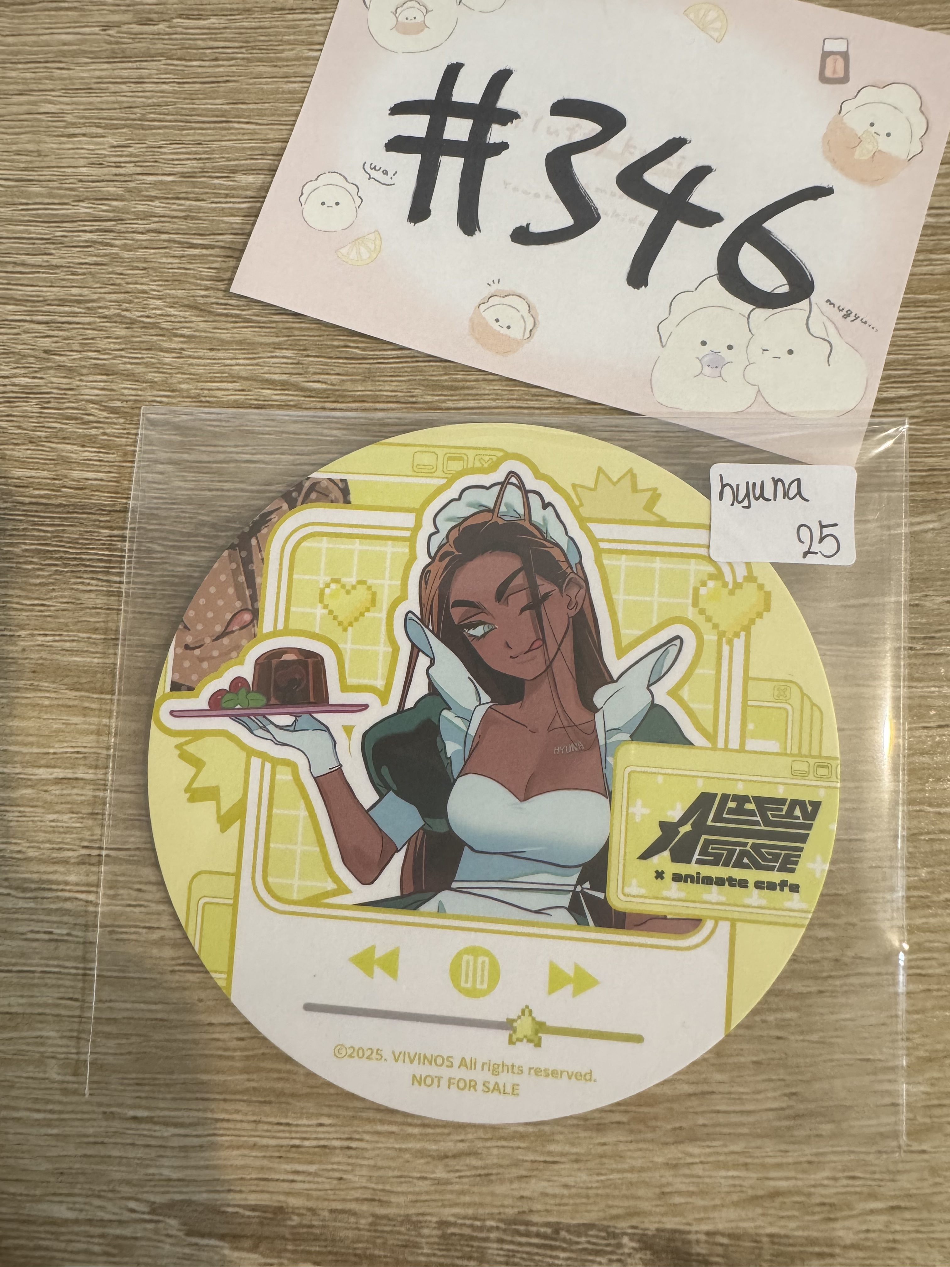 ALIEN STAGE HYUNA 杯墊#346