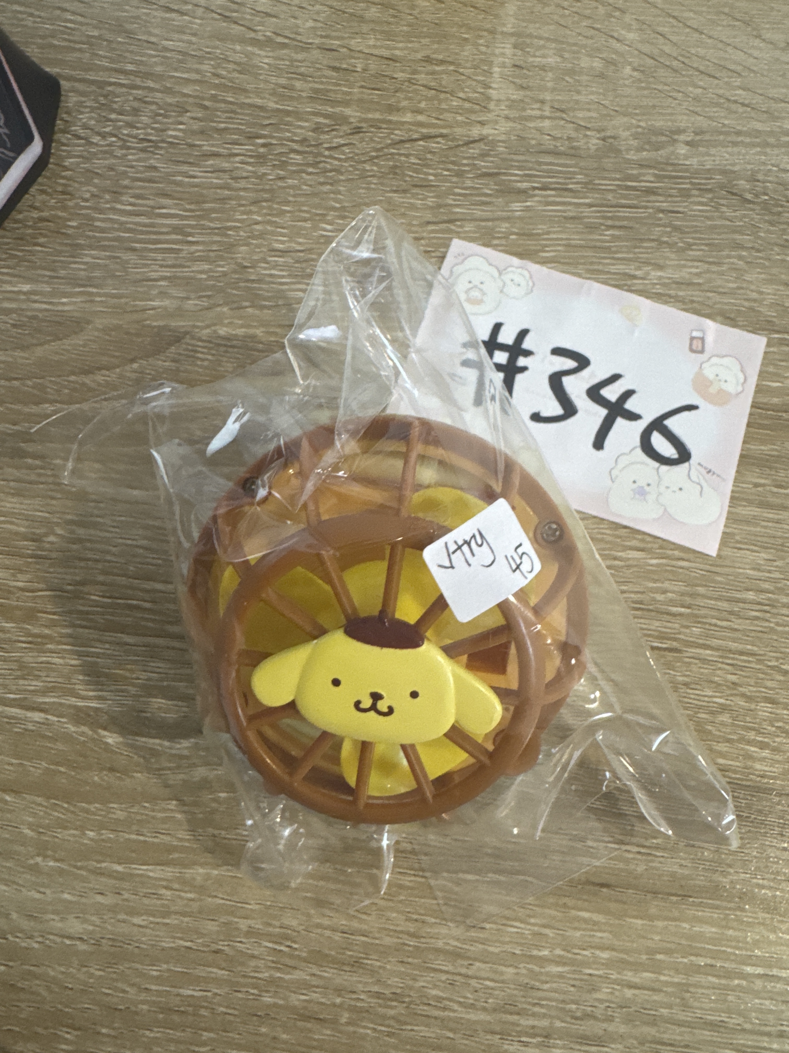 Sanrio 布甸狗 風扇 可坐枱 已試#346