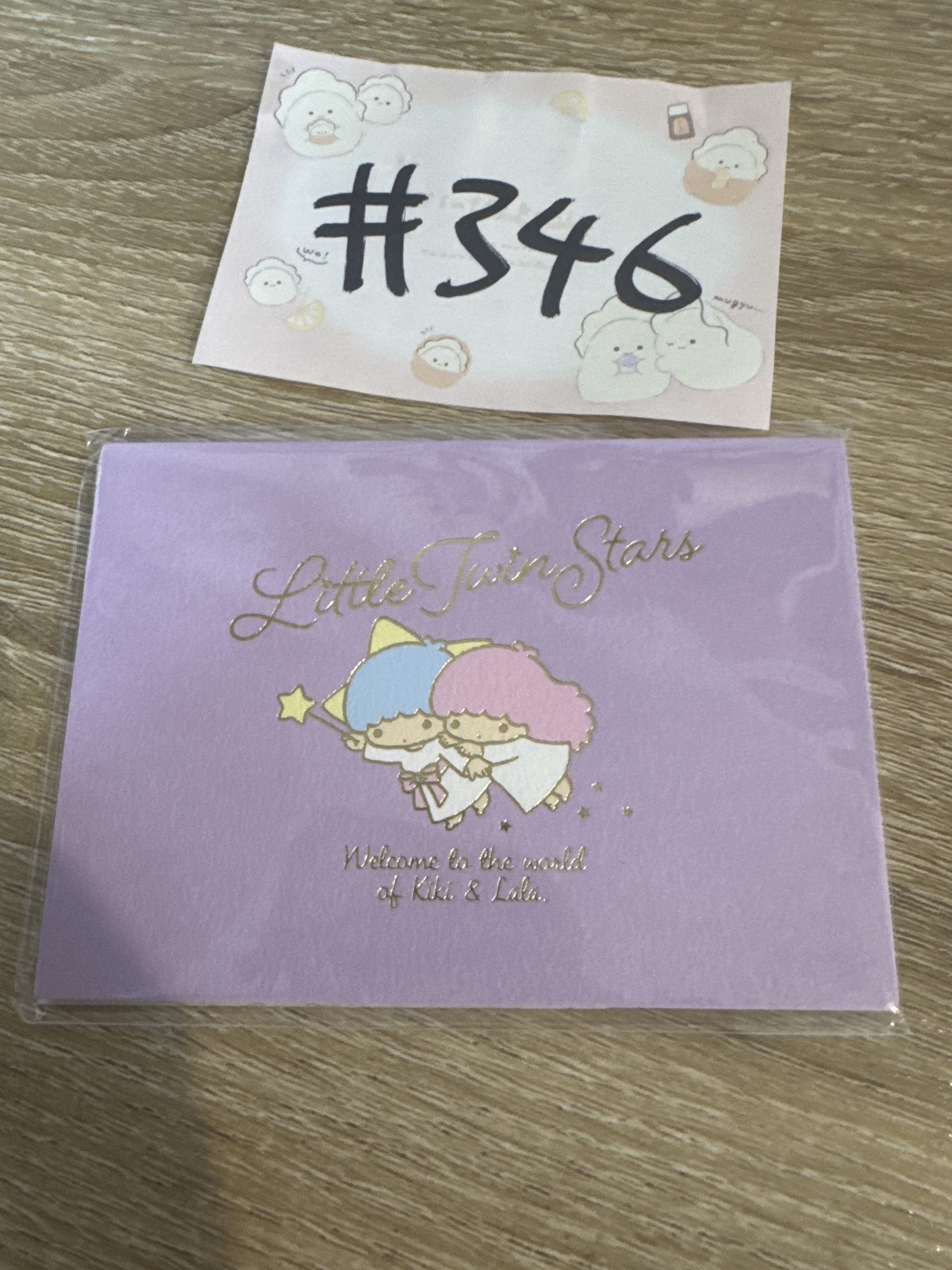 Sanrio  little twin star memo紙#346