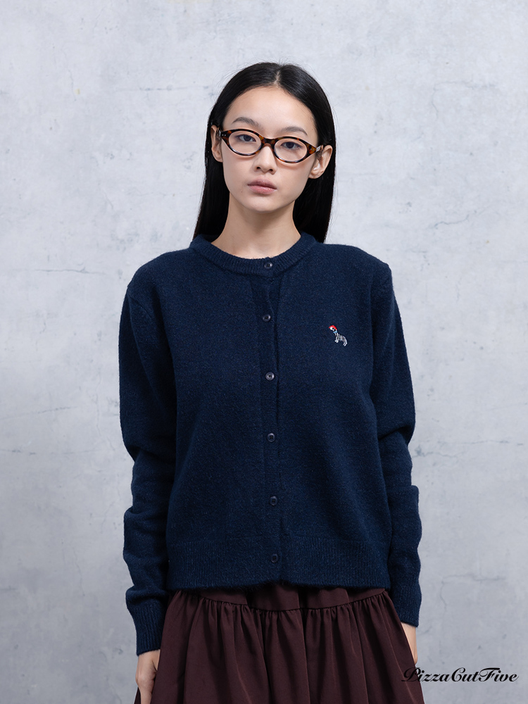可愛印花針織外套/上衣 PizzaCutFive PCF253415033
