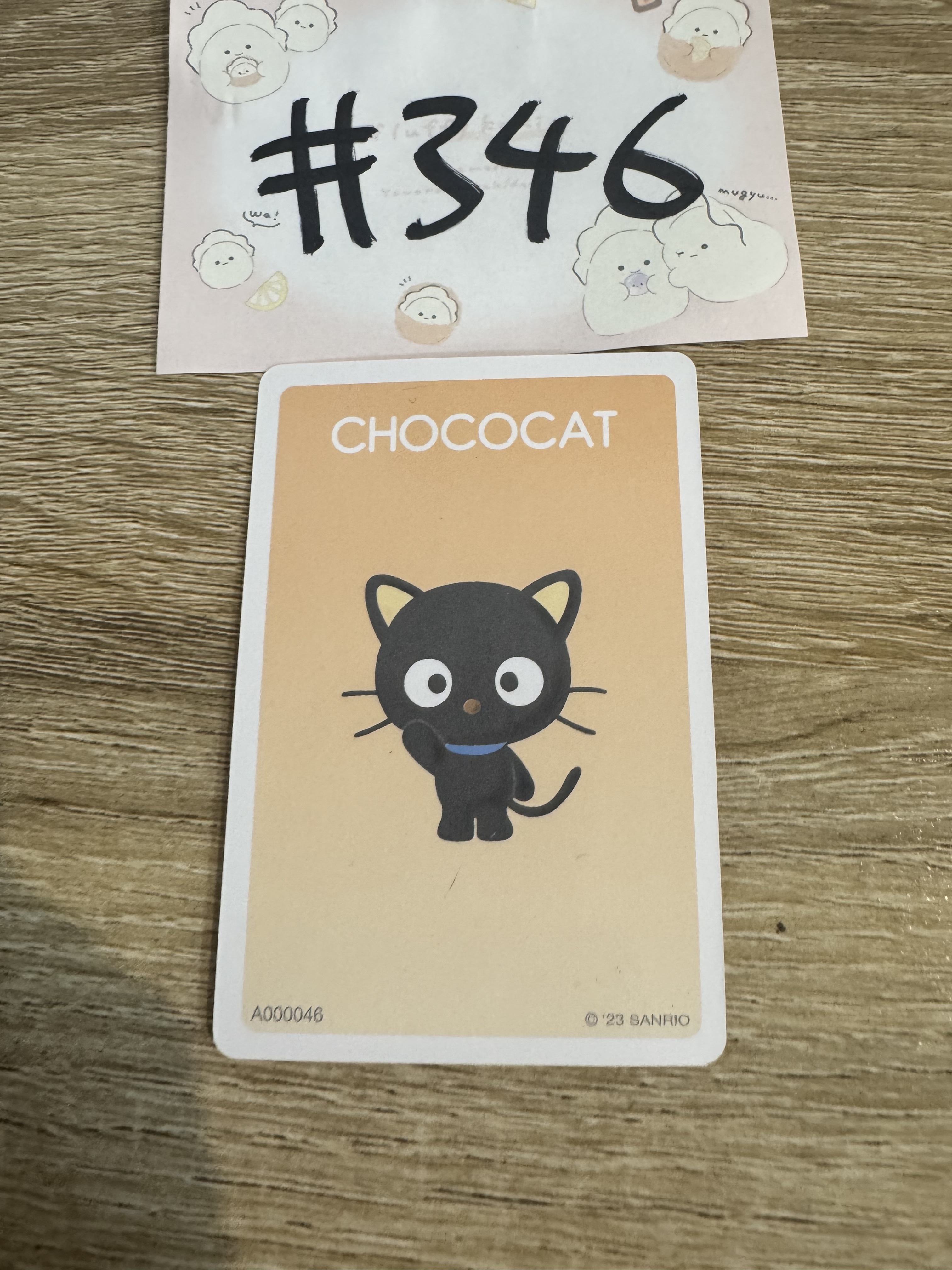 Sanrio CHOCOCAT  小卡 #346