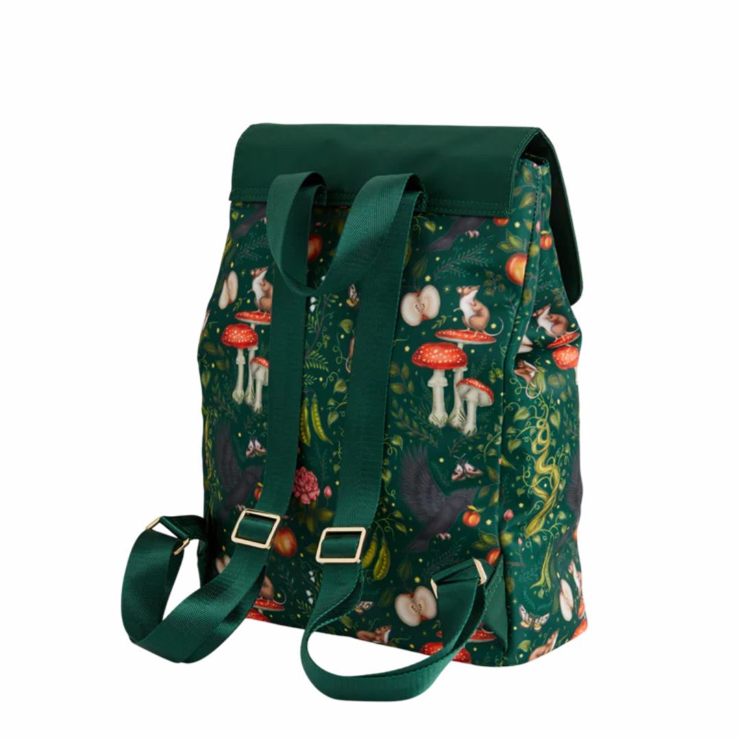 1FD1027-026 FABLE ENGLAND Catherine Rowe x Fable Into the Woods Green Backpack #47069 (EU)