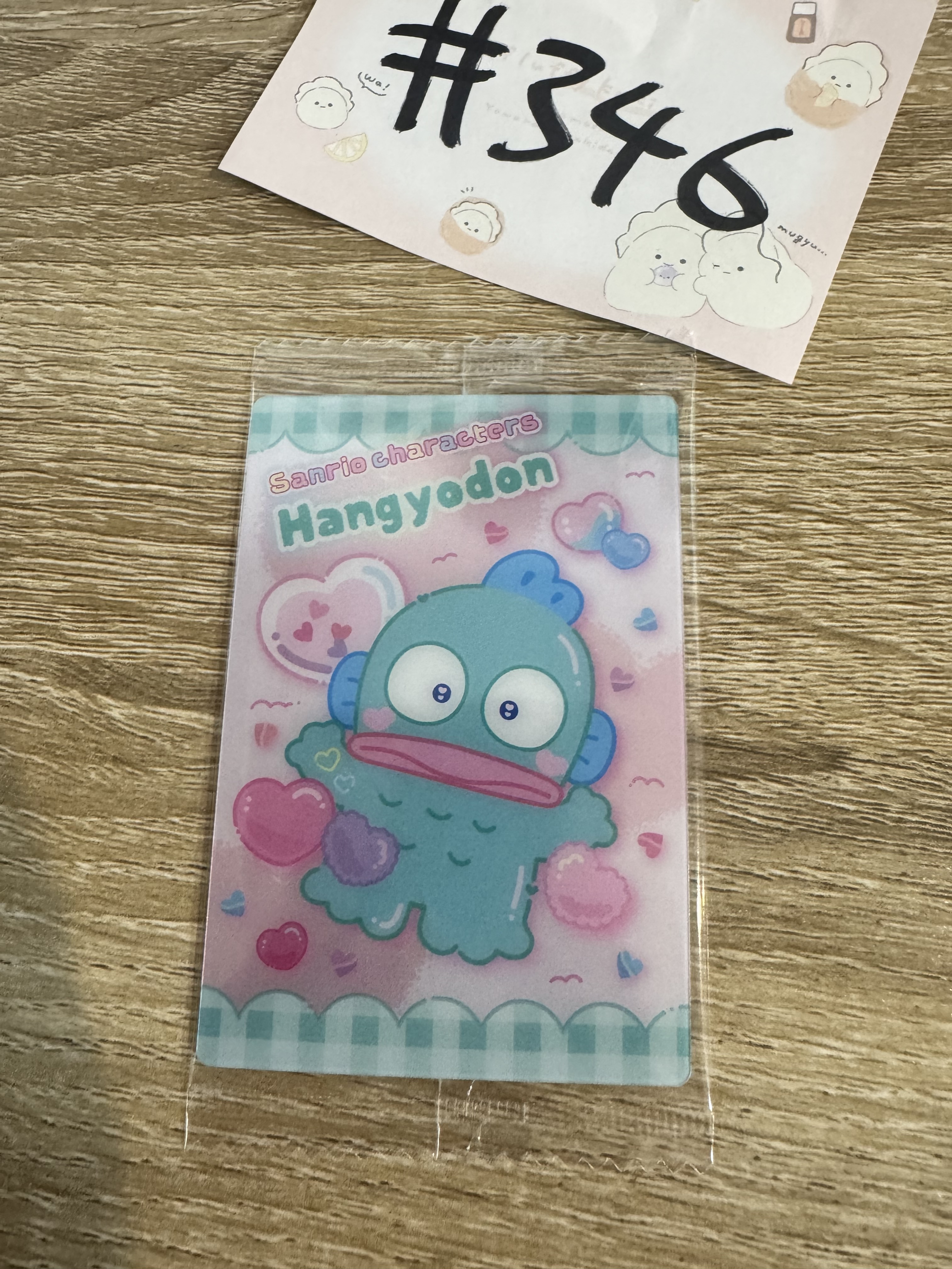 Sanrio HANGYODON 小卡 #346