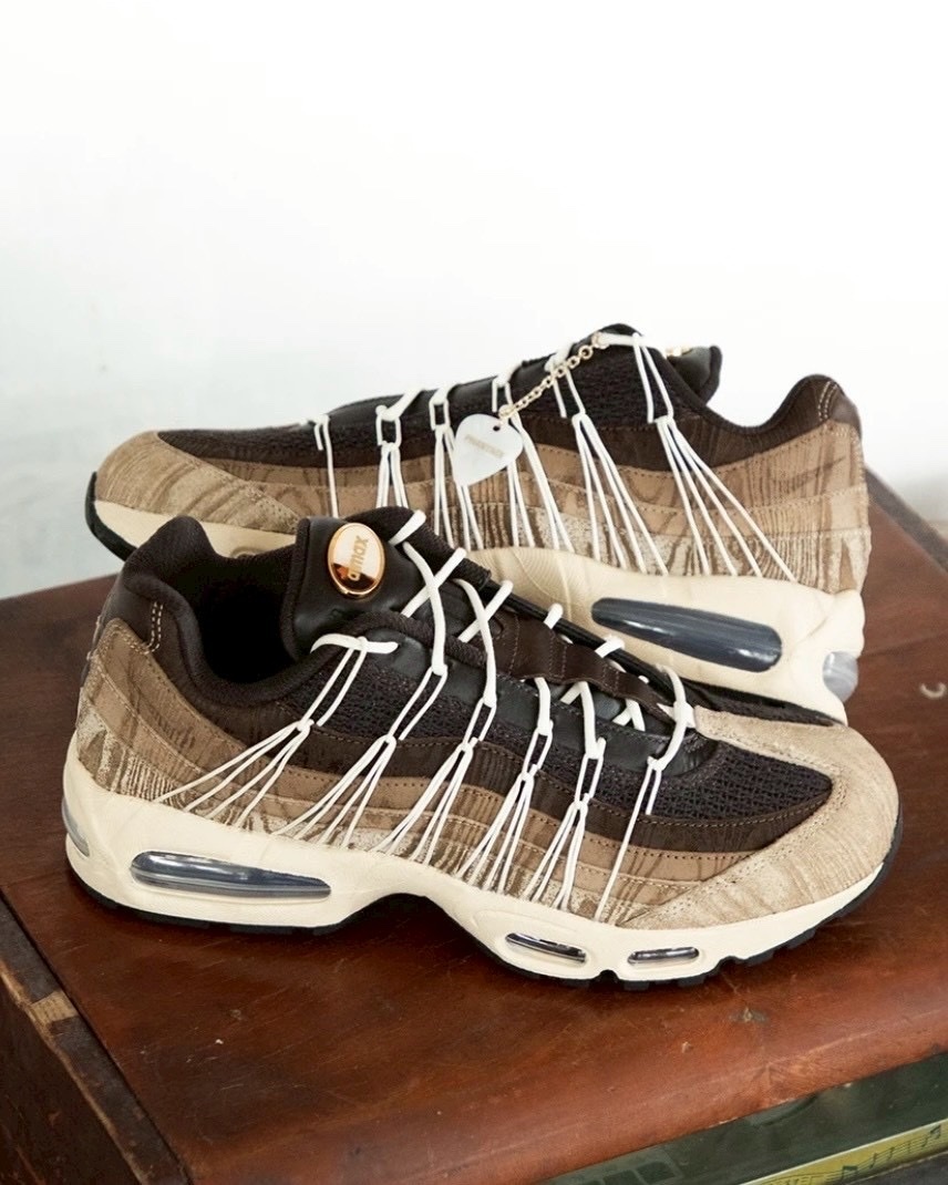 PHANTACi x Nike Air Max 95 "String of Dream" 棕色 大地色 周杰倫 聯名款  氣墊 休閒鞋 男鞋