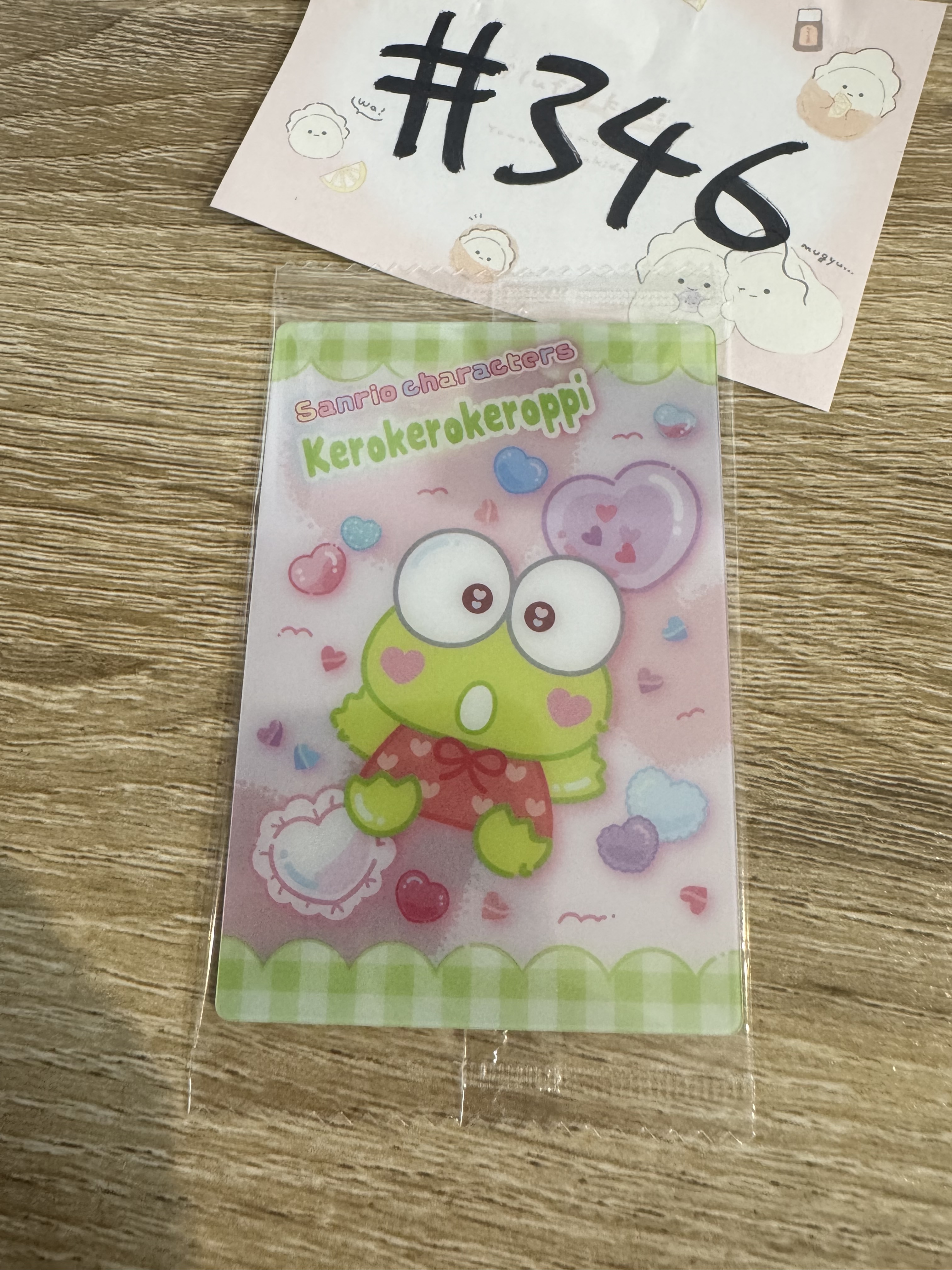 Sanrio  KEROKEROKEROPPI  小卡 #346